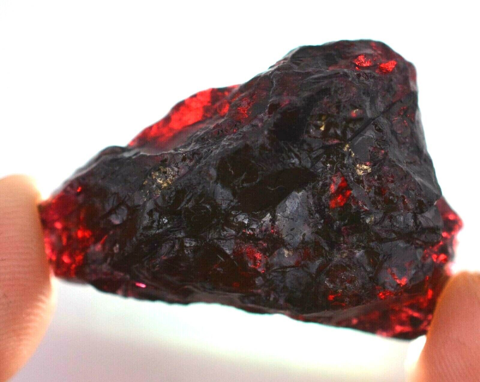 Untreated 154.45Ct Extremely Rare Natural Red Painite Certified AAA+ Facet Rough