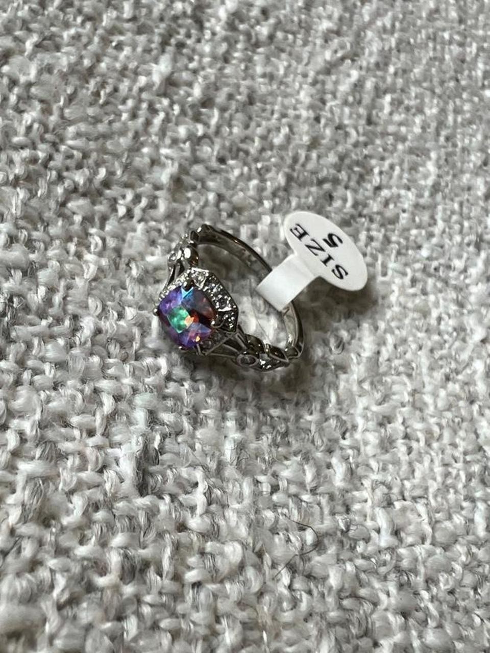 Women’s Silver Tone Cocktail Ring
