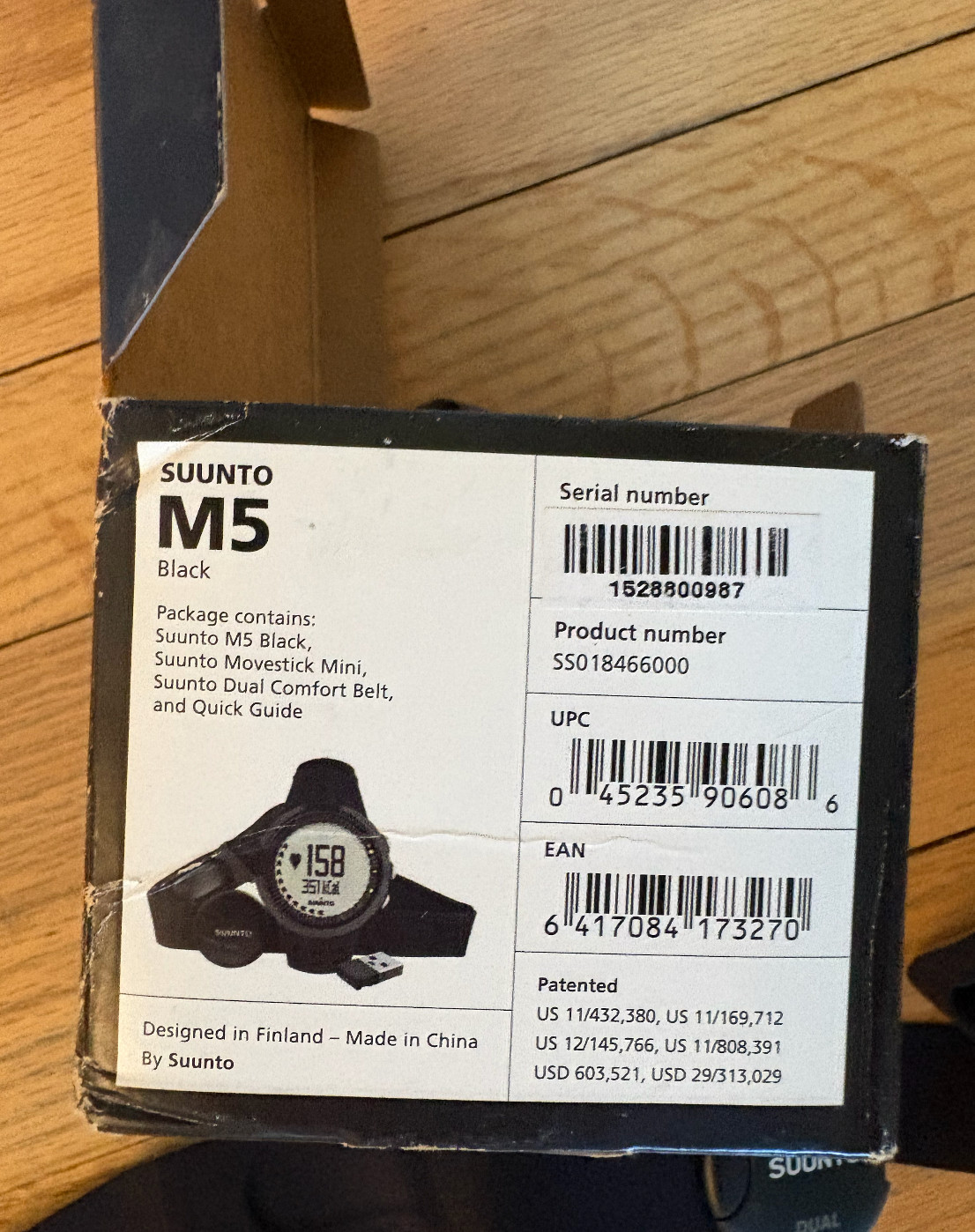 SUUNTO M5 WRIST Running Pack