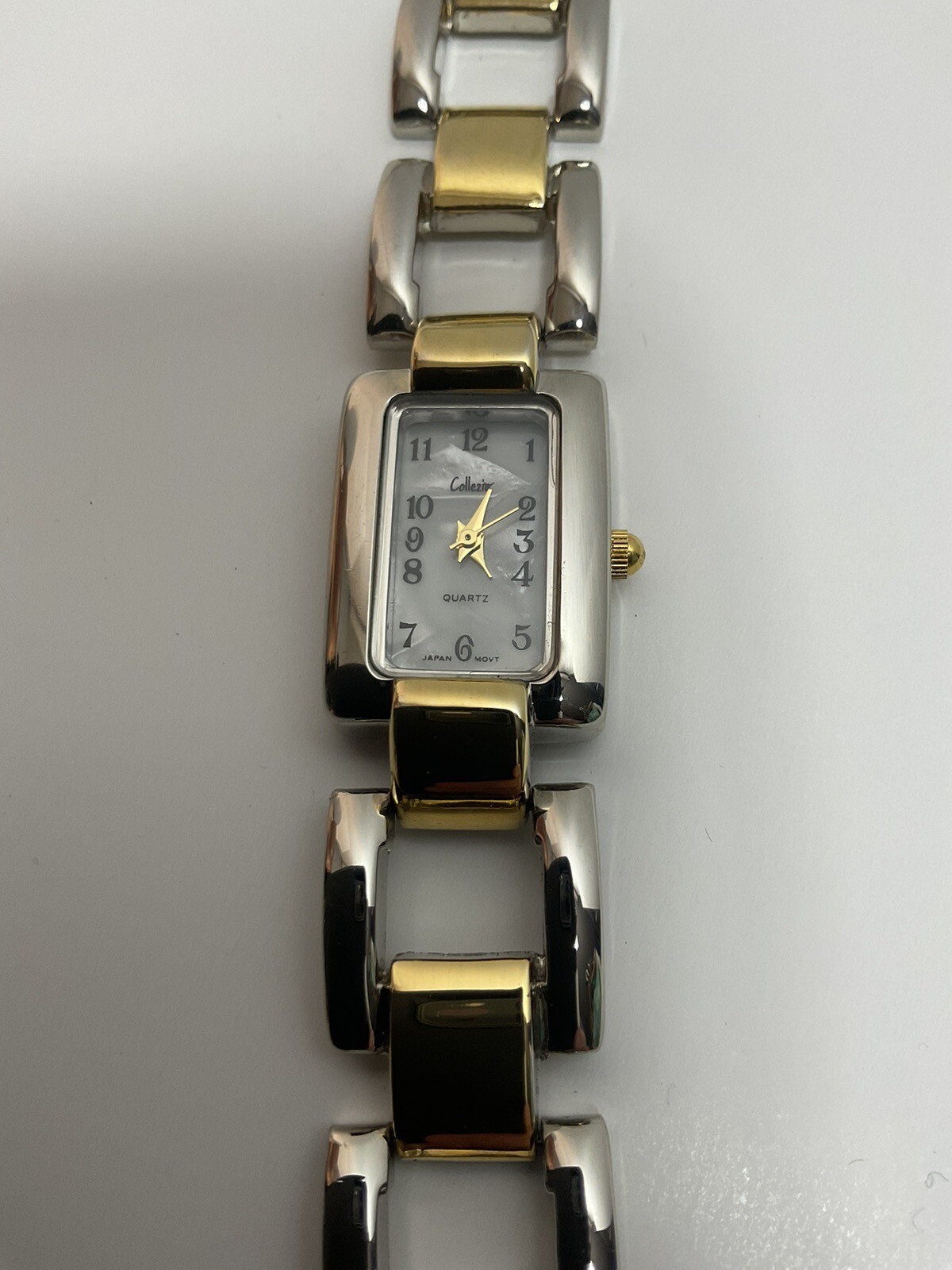 Ladies Collezio Gold and Silver Mother of Pearl Quartz Watch dr46