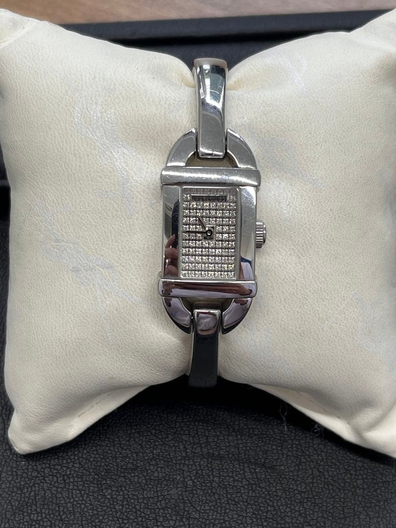 Excellent condition GUCCI Bamboo Diamond 6800L Quartz
