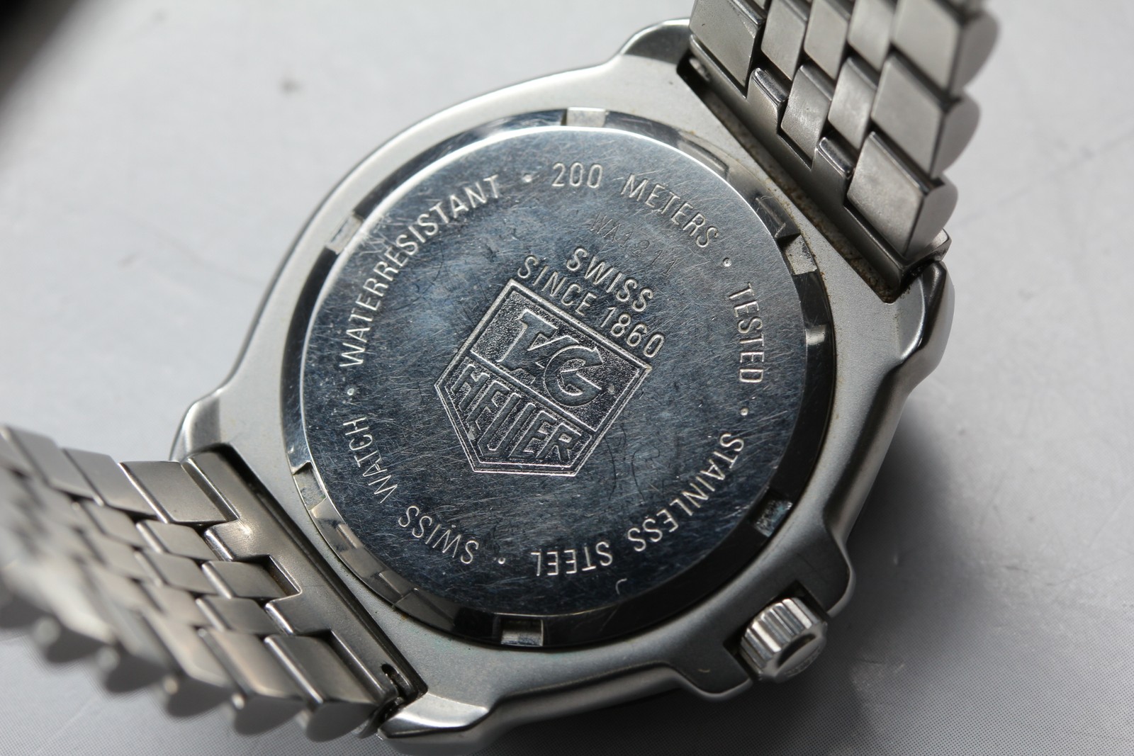 New Batt [Exc+5] TAG Heuer Formula 1 WA1211 34mm Cream Dial 200m Mens Qz Watch