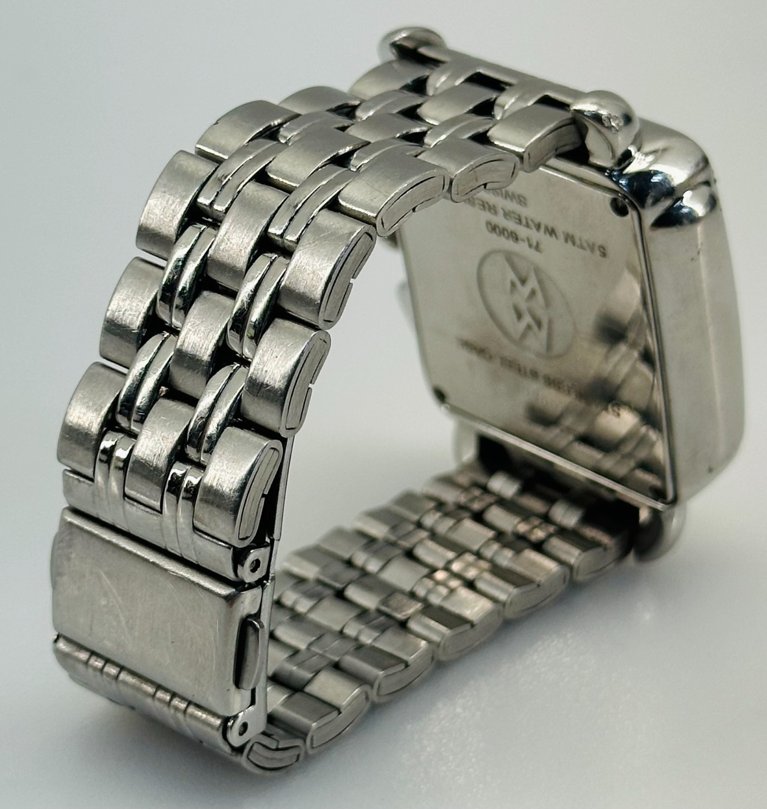 MICHELE DECO 33MM STAINLESSSTEEL DIAMOND WATCH