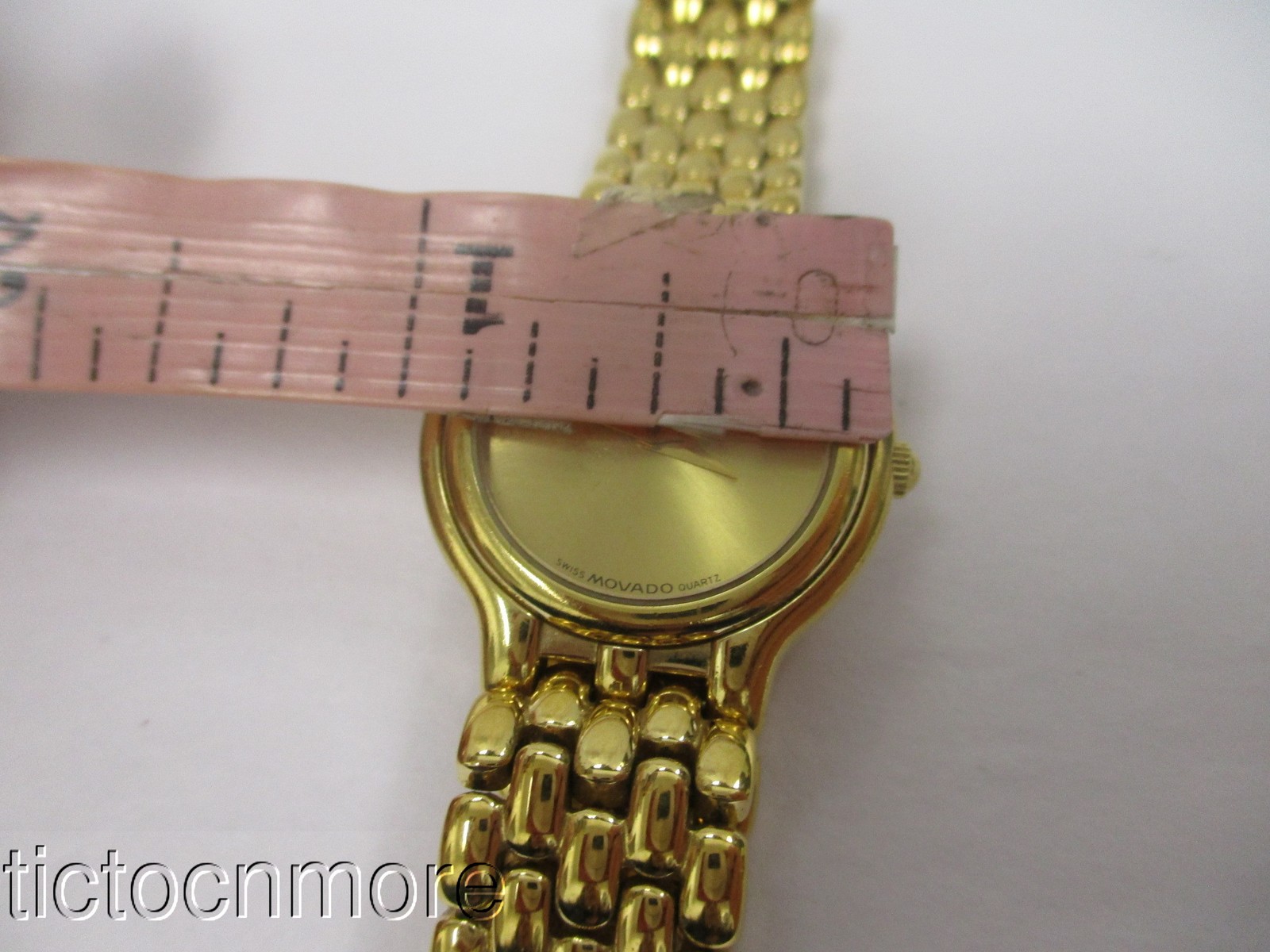 RETRO CLASSIC MUSEUM MOVADO CERTA BRACELET WATCH WORKS GOLDEN DIAL 87.e3.817
