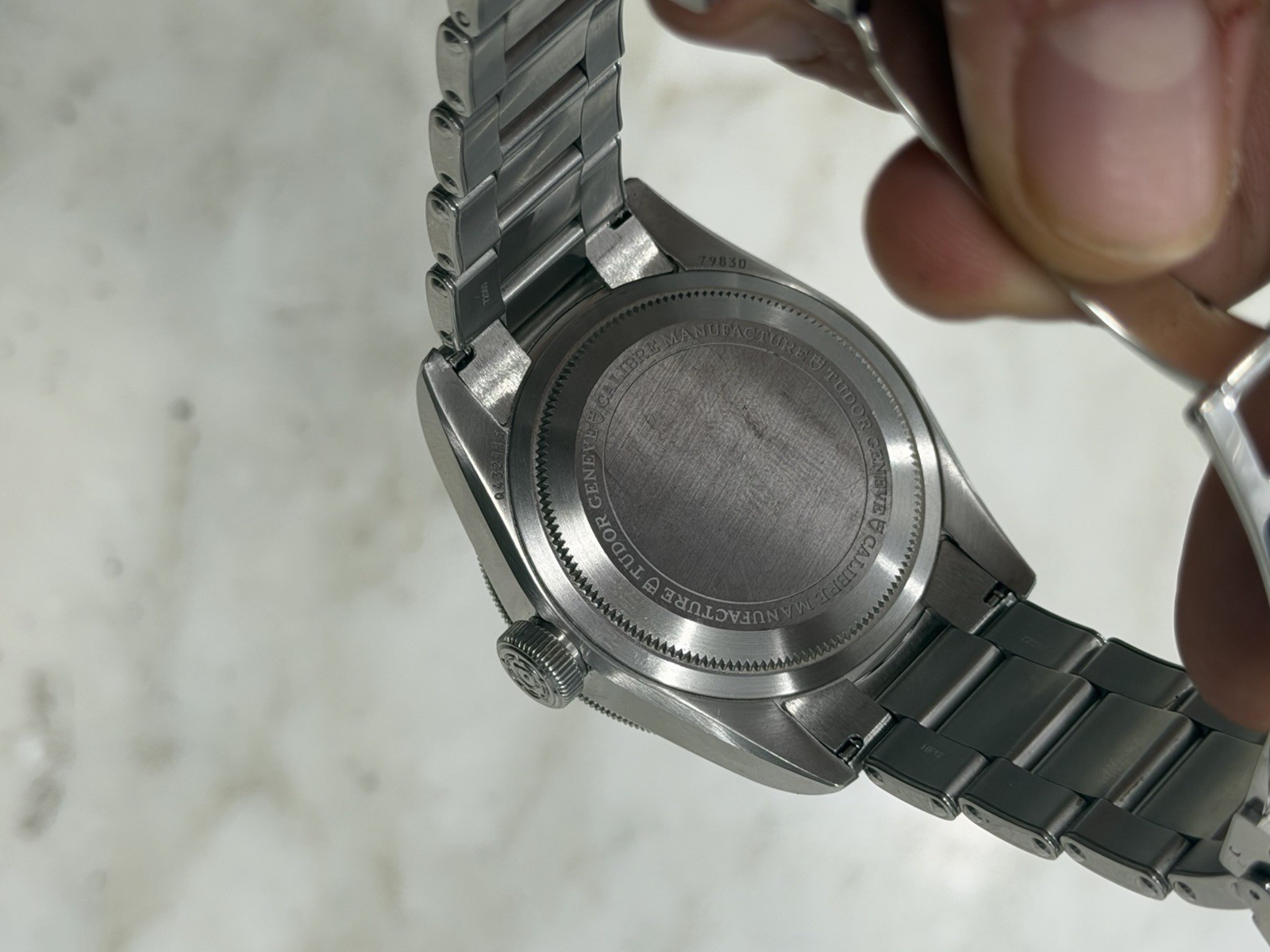 Tudor Black Bay GMT Pepsi Black Dial Stainless Steel Mens Watch 79830RB