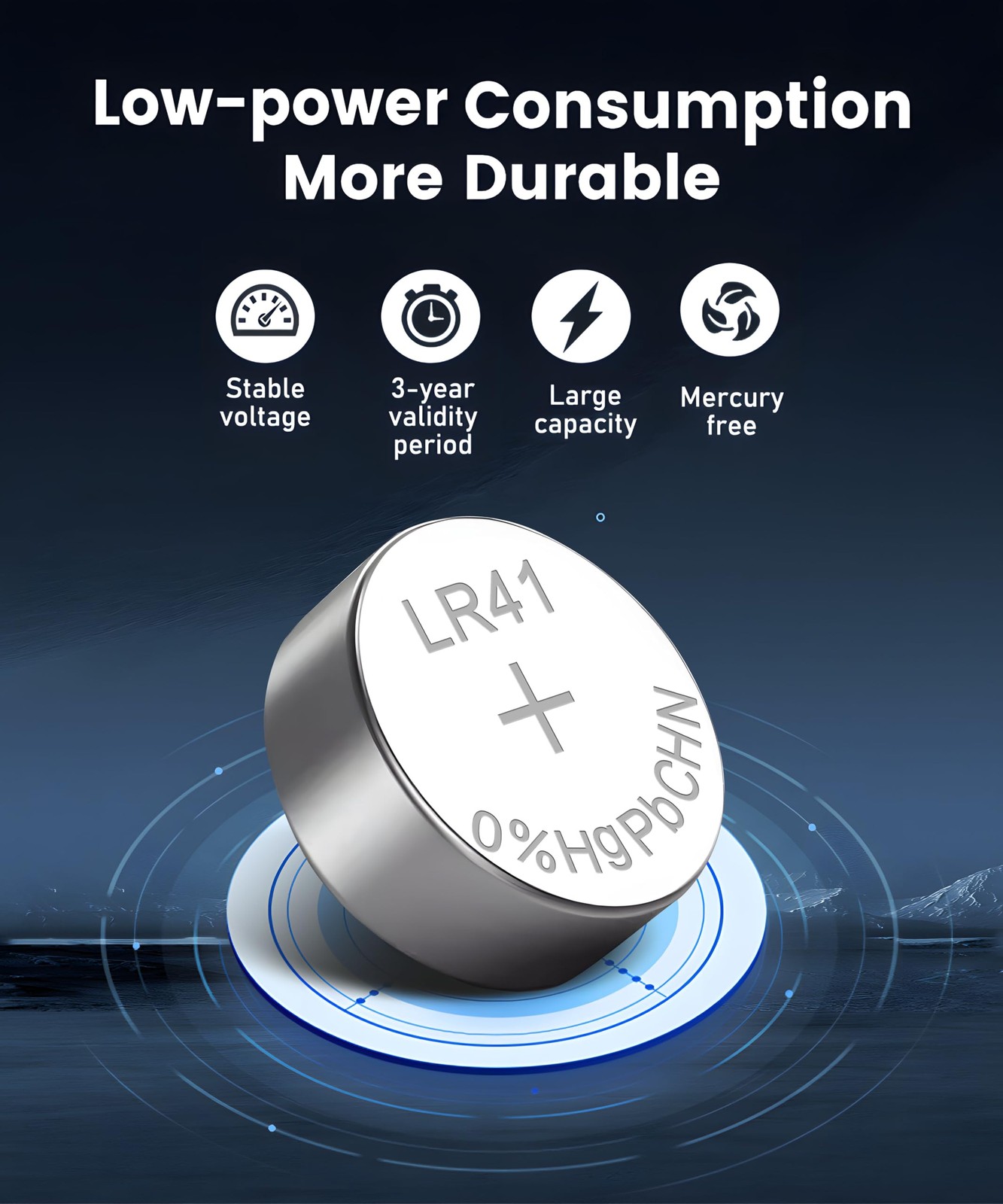 LR41 Button Batteries 10 Pack AG3 392 384 192 L736 1.5V Alkaline Battery