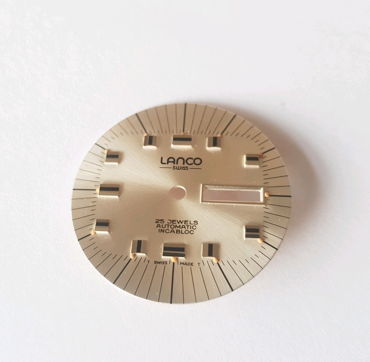 AS 1906 Watch Dial 31.30mm Approx Swiss Made Lanco