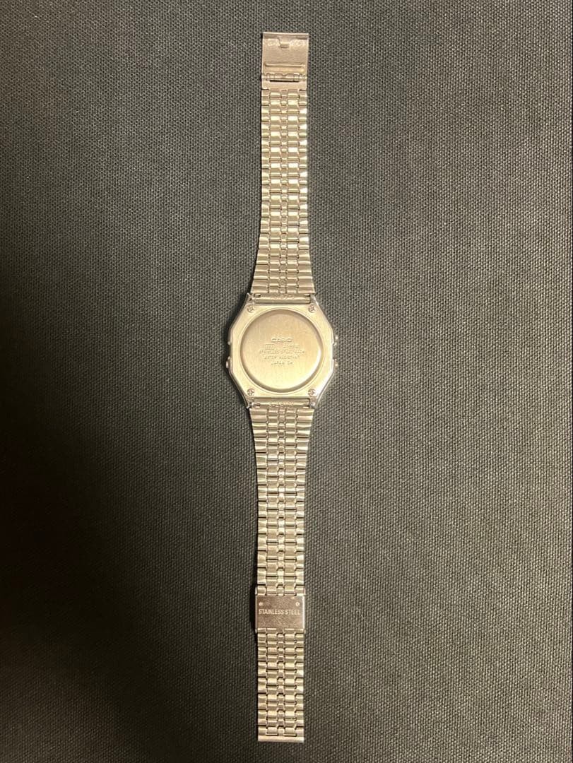 Casio A159WAD-1D Digital Watch Diamond Accents Unisex From Japan