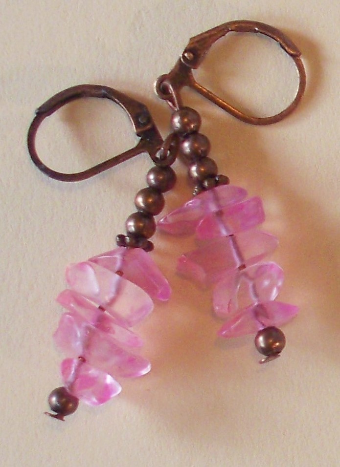 ROCK CANDY QUARTZ Lever back handcrafted YOU CHOOSE XGE