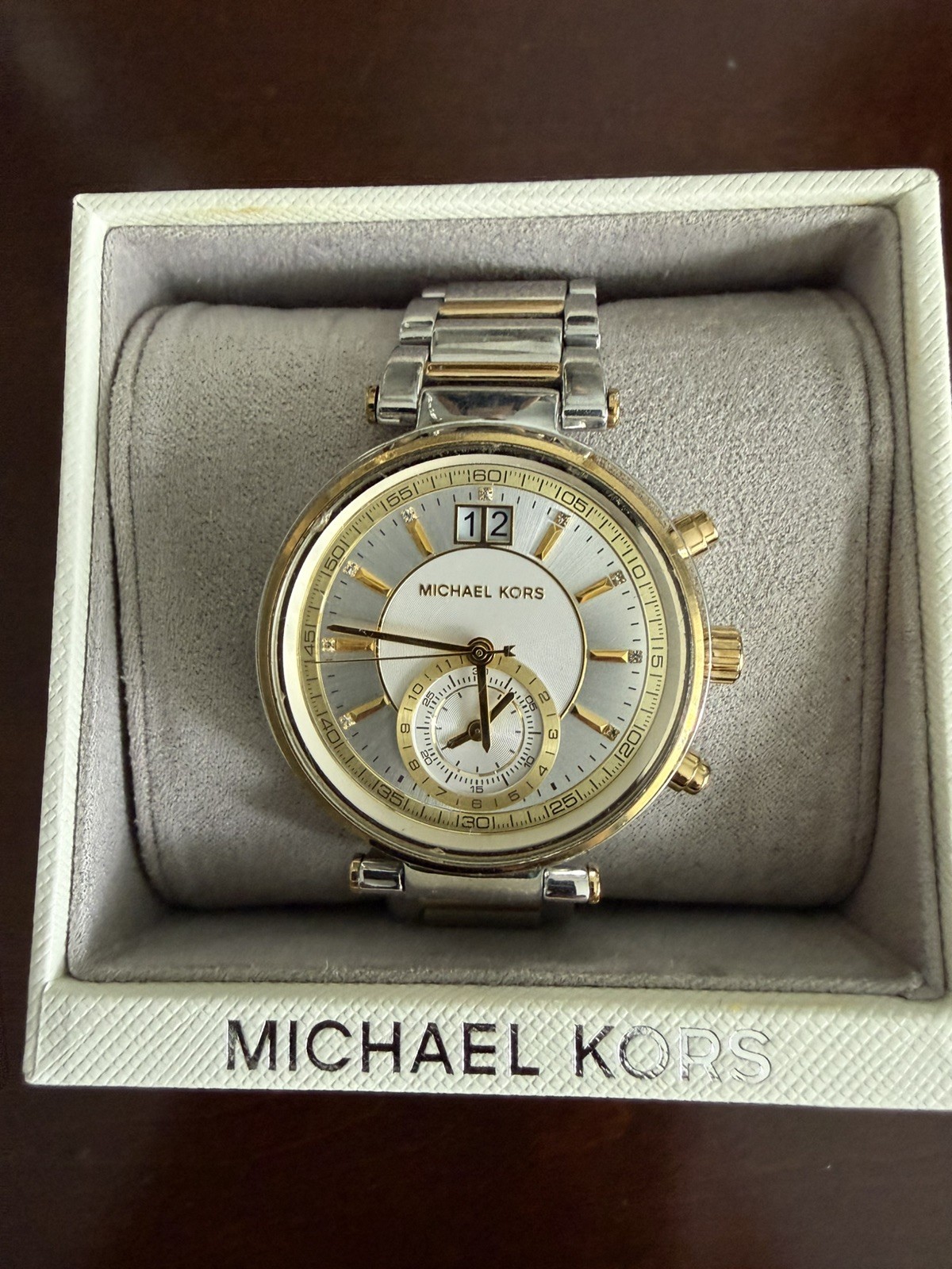 MICHAEL KORS Sawyer MK-6225 STAINLESS WATCH