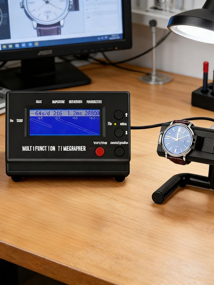 No.1000 Timing Timegrapher Accuracy Mechanical Watch Tester Calibrator aBNCrAls