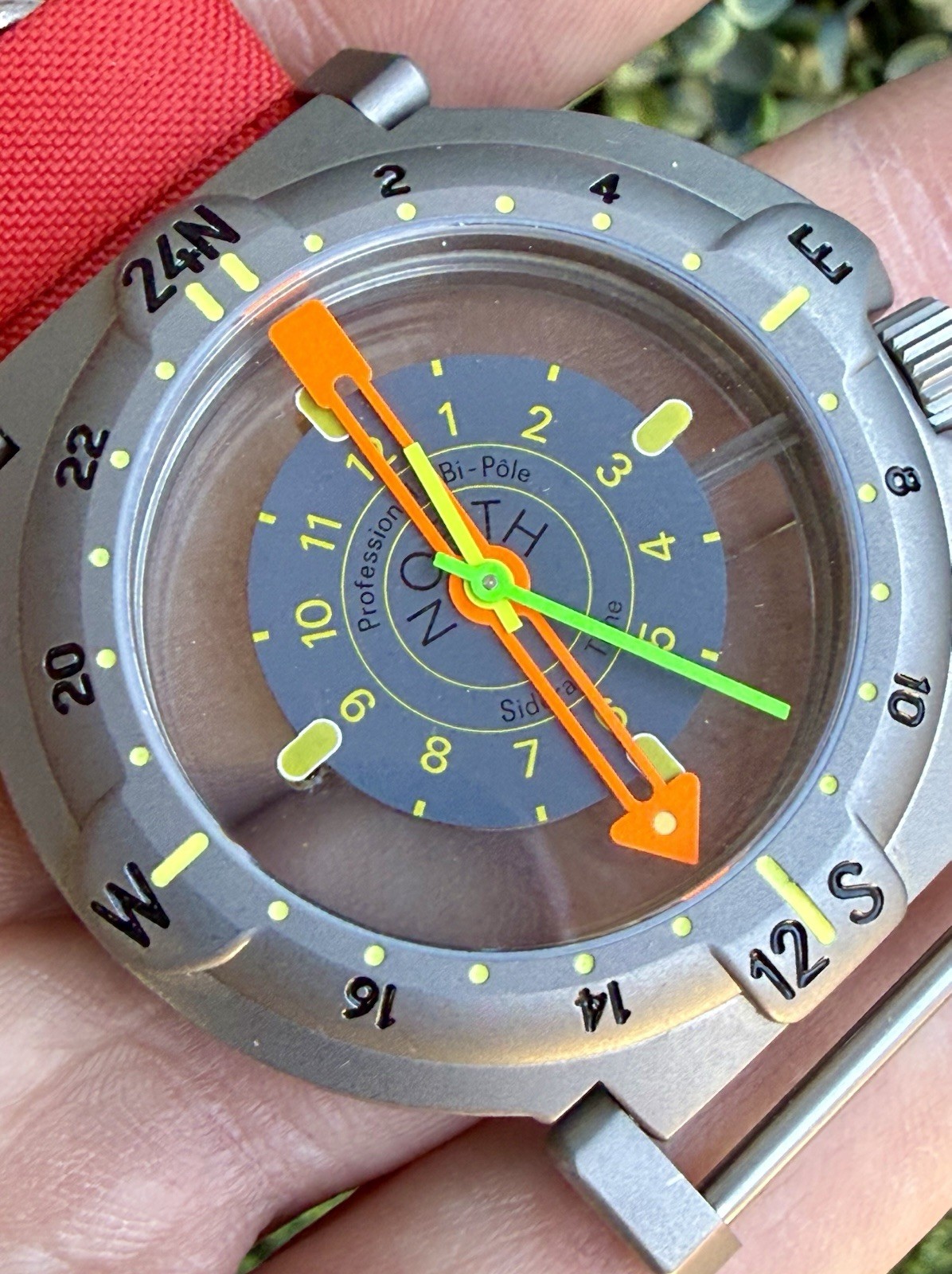 Rare Yema Bipole Jean-Louis Etienne Transantarctic Expedition Compass Watch Only