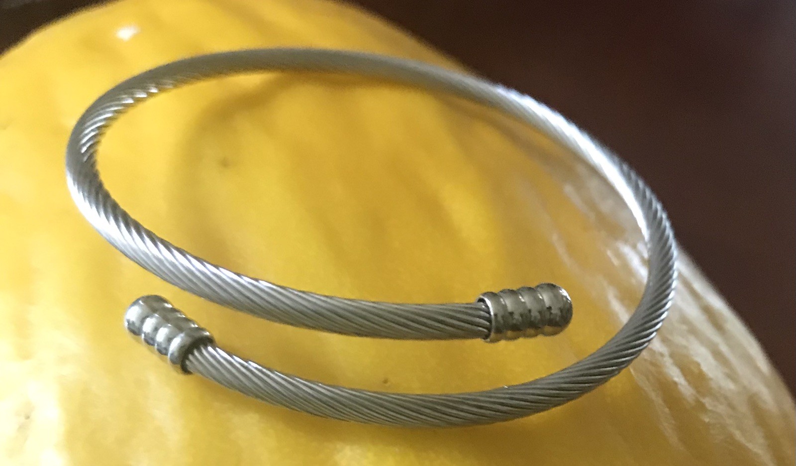 Stainless Steel -Tarnish Resistant (small) Cuff Bracelet.