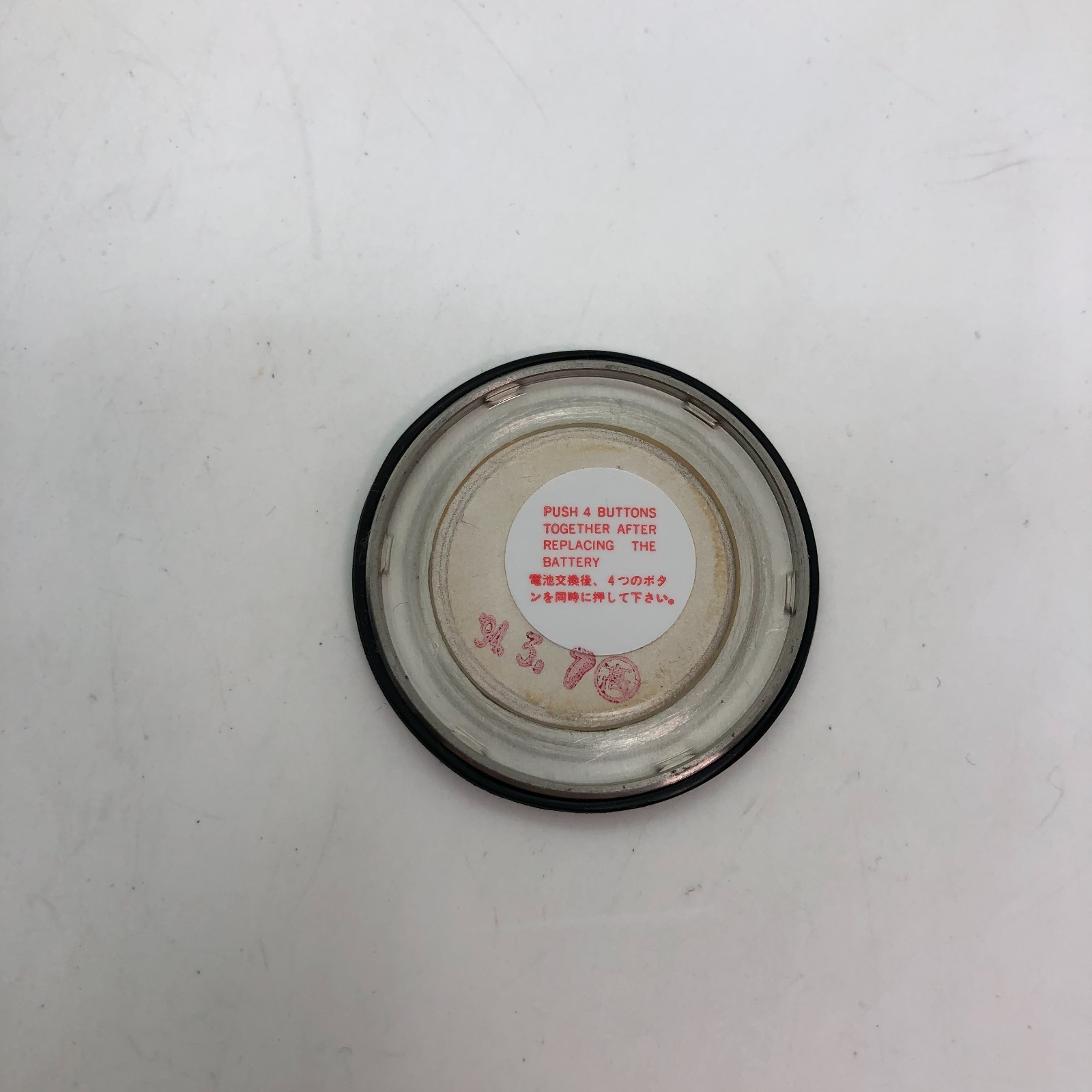 [w2359] SEIKO A828-4000 All original Giugiaro Battery replaced Quartz EX/PR