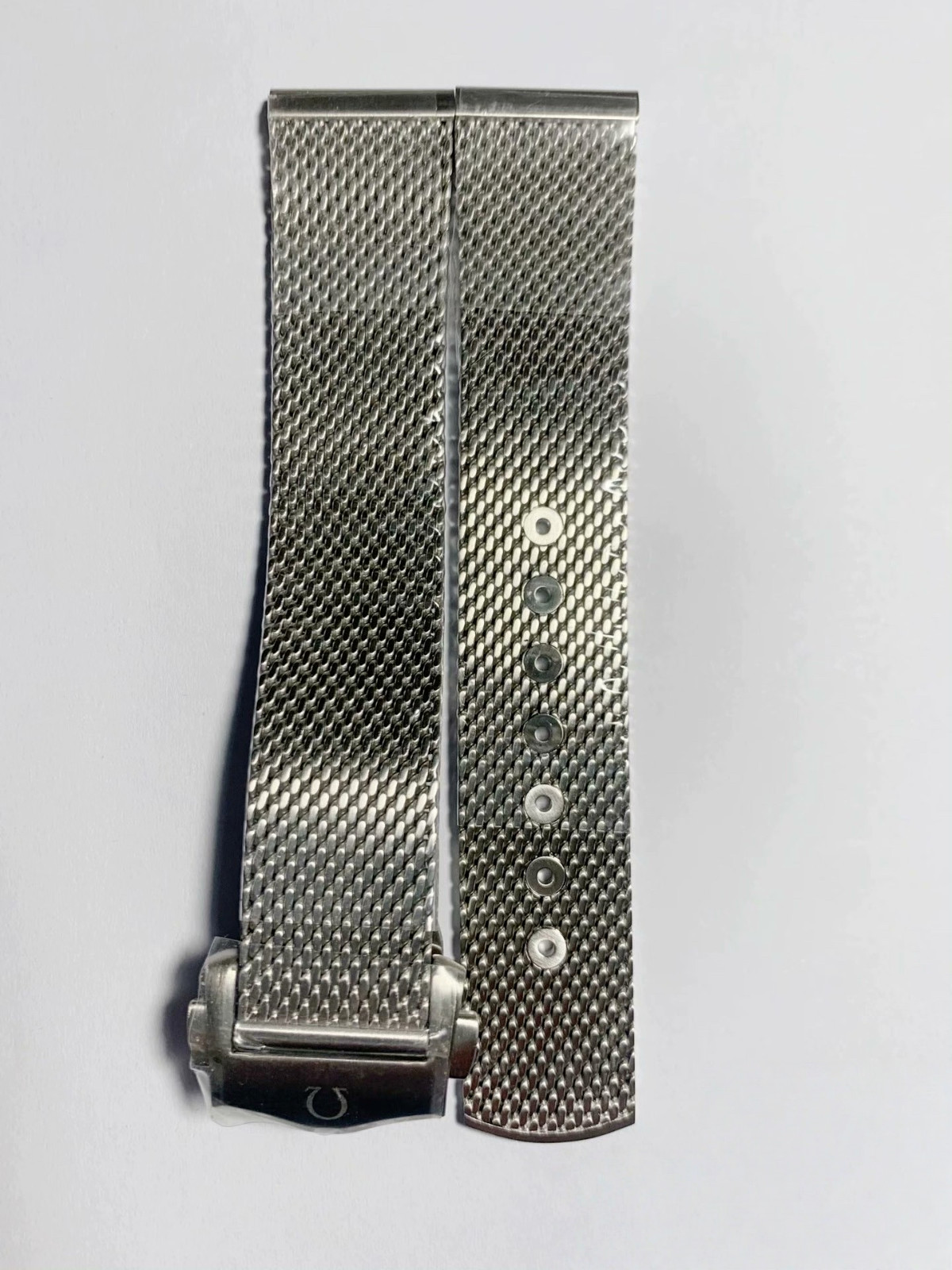 20mm Aftermarket Braided Stainless Mesh Band Omega Seamaster USA Same Day Ship
