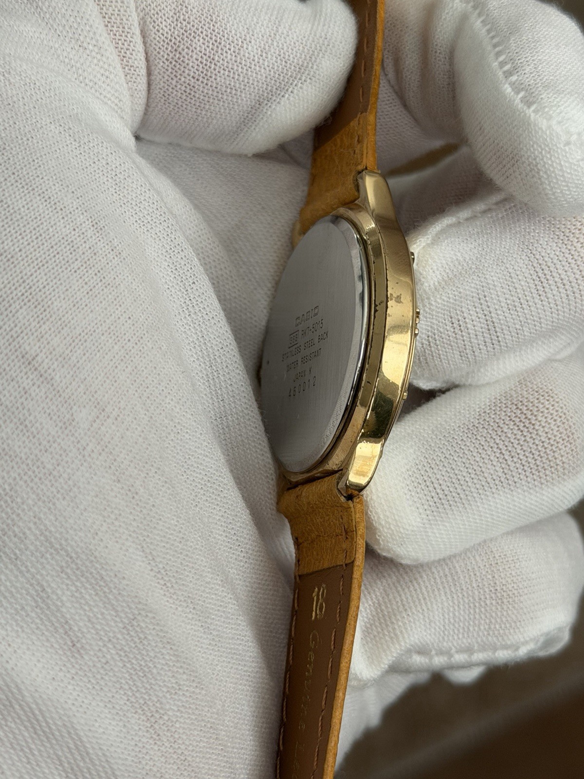 Rare Vintage Casio Rookie RKT-5015 Moon Phase Men’s Classic Dress Watch JDM 80s