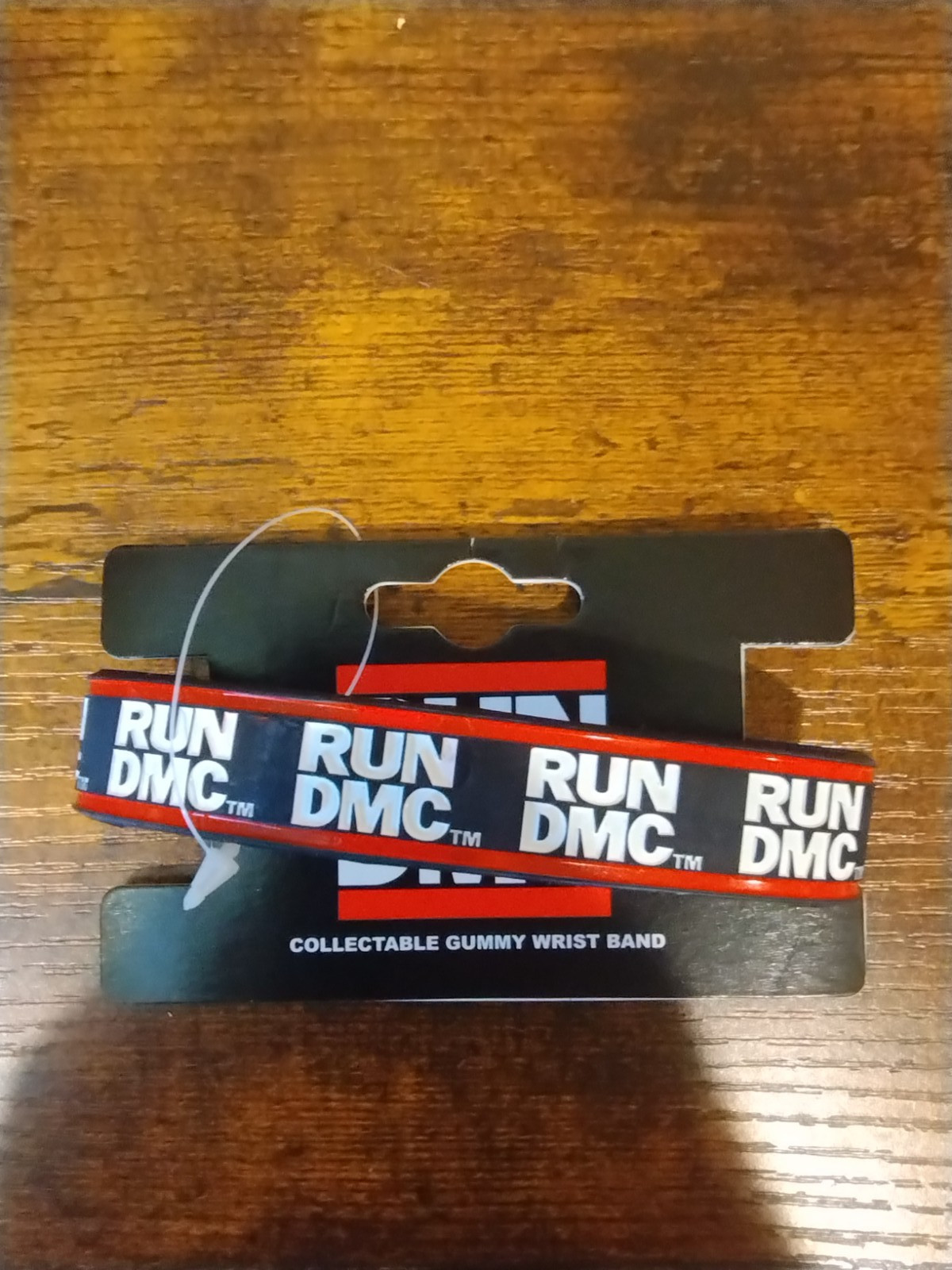 Run-D.M.C. Collectible Gummy Wristband Bracelet Bravado Rock Off