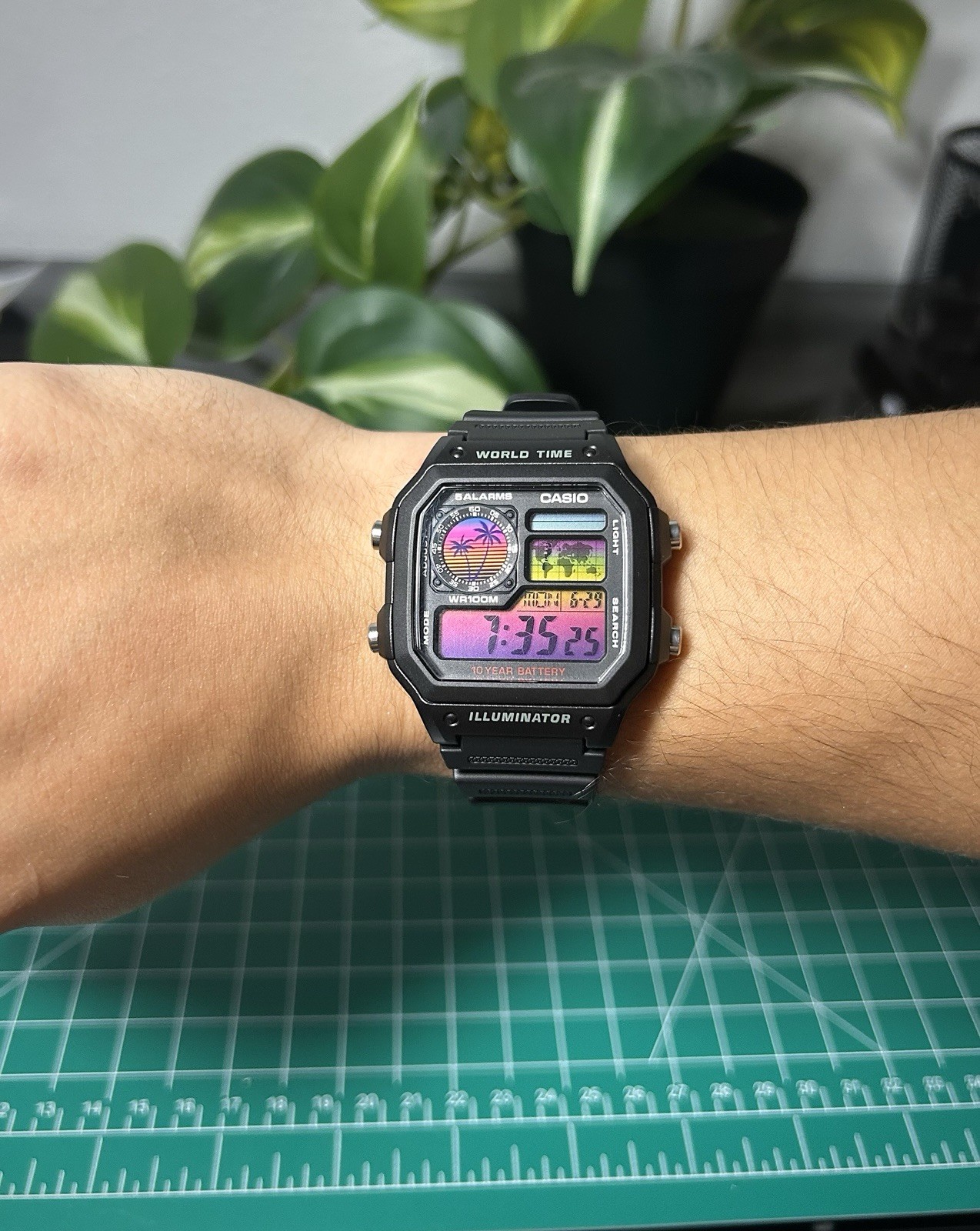 Custom Casio AE1200 Royale Watch | Vaporwave Mod