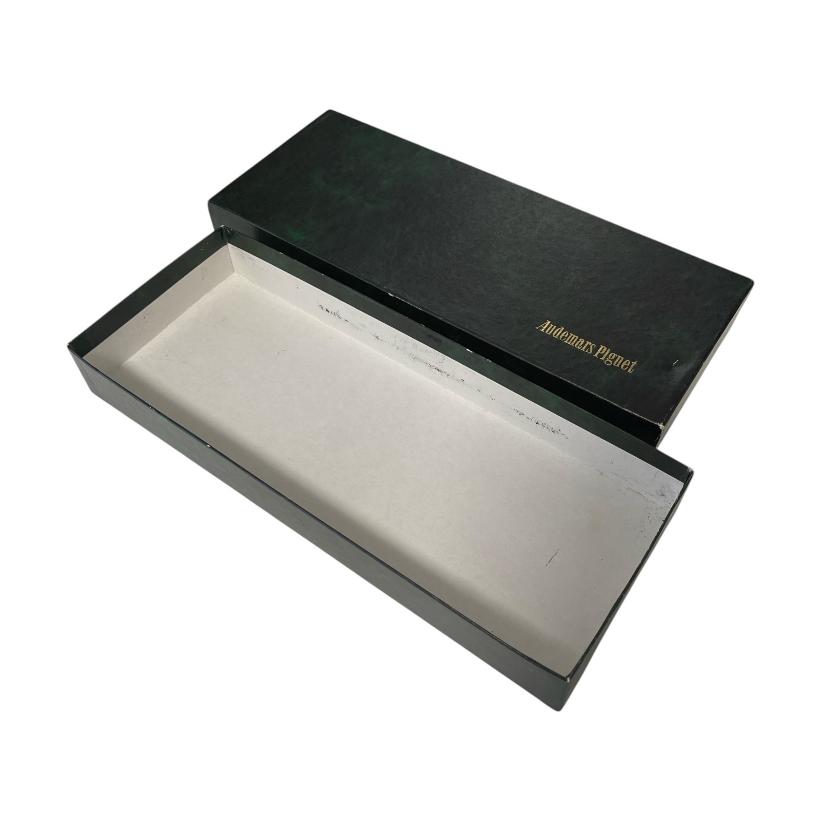 Audemars Piguet Watch Travel Case Green Leather Pouch Box Set 25.5cm #03