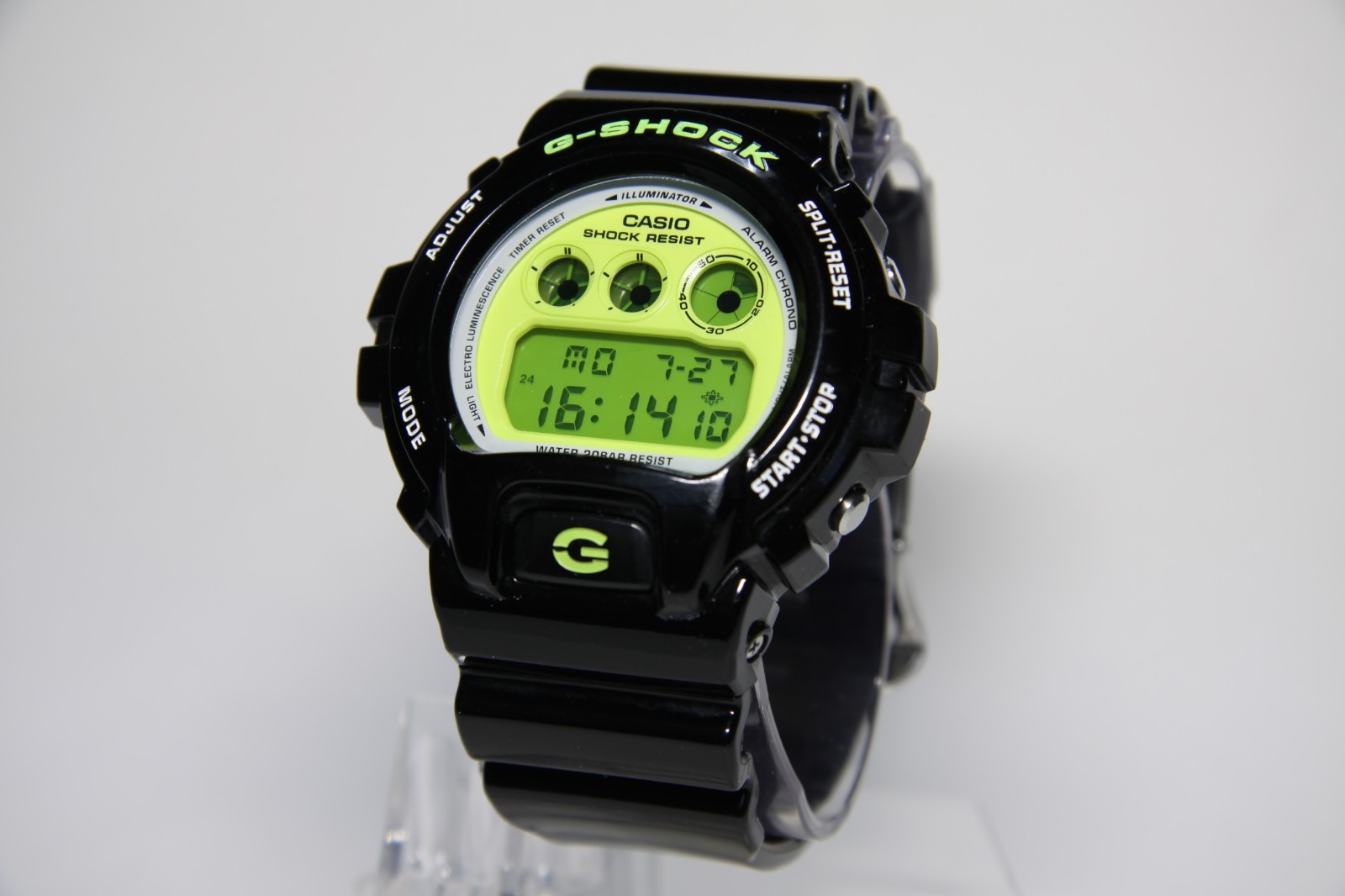 Casio G-SHOCK DW-6900CS-1JF Crazy Colors Black Digital Resin Watch Japan