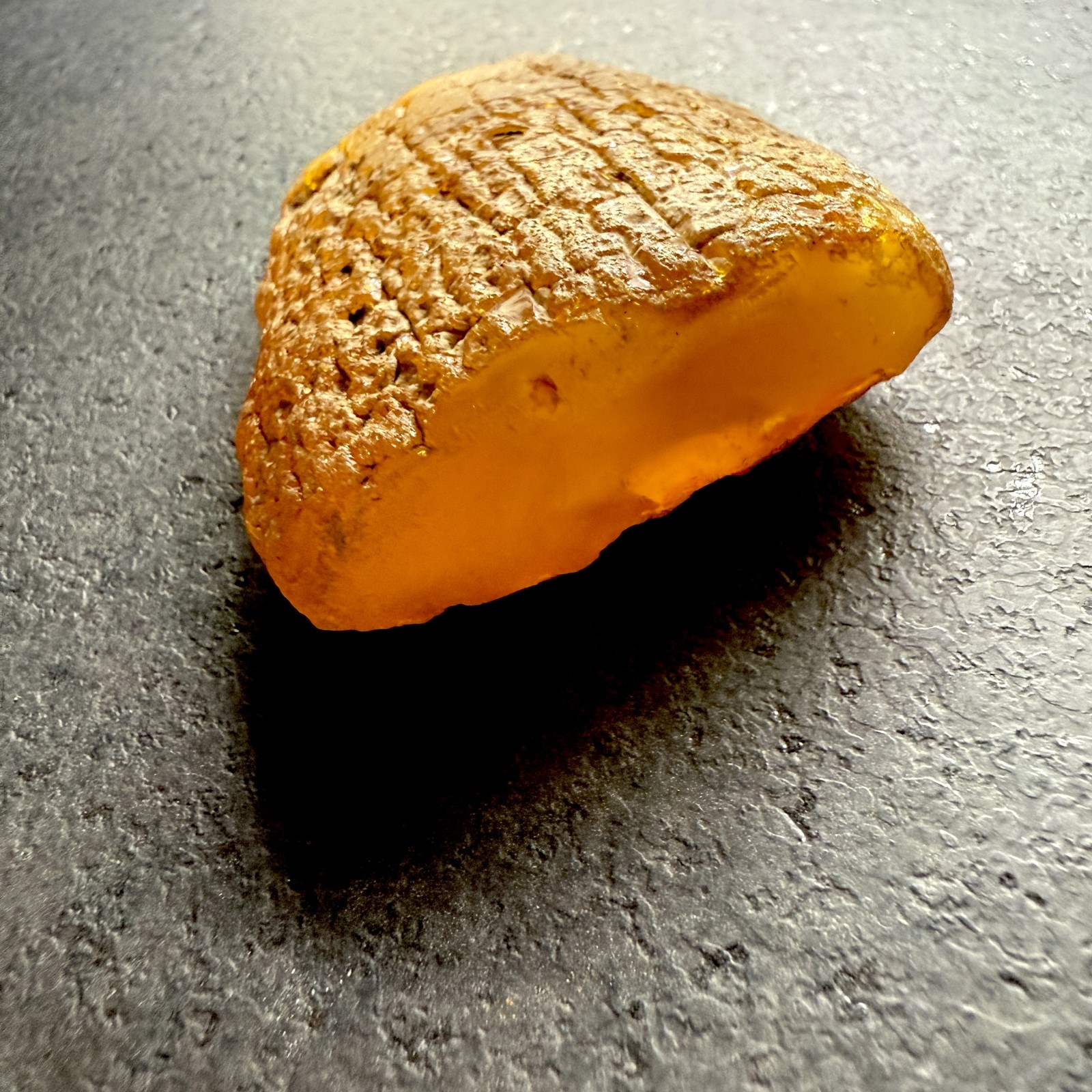 Antique raw cognac Whole Stone natural Amber 60g