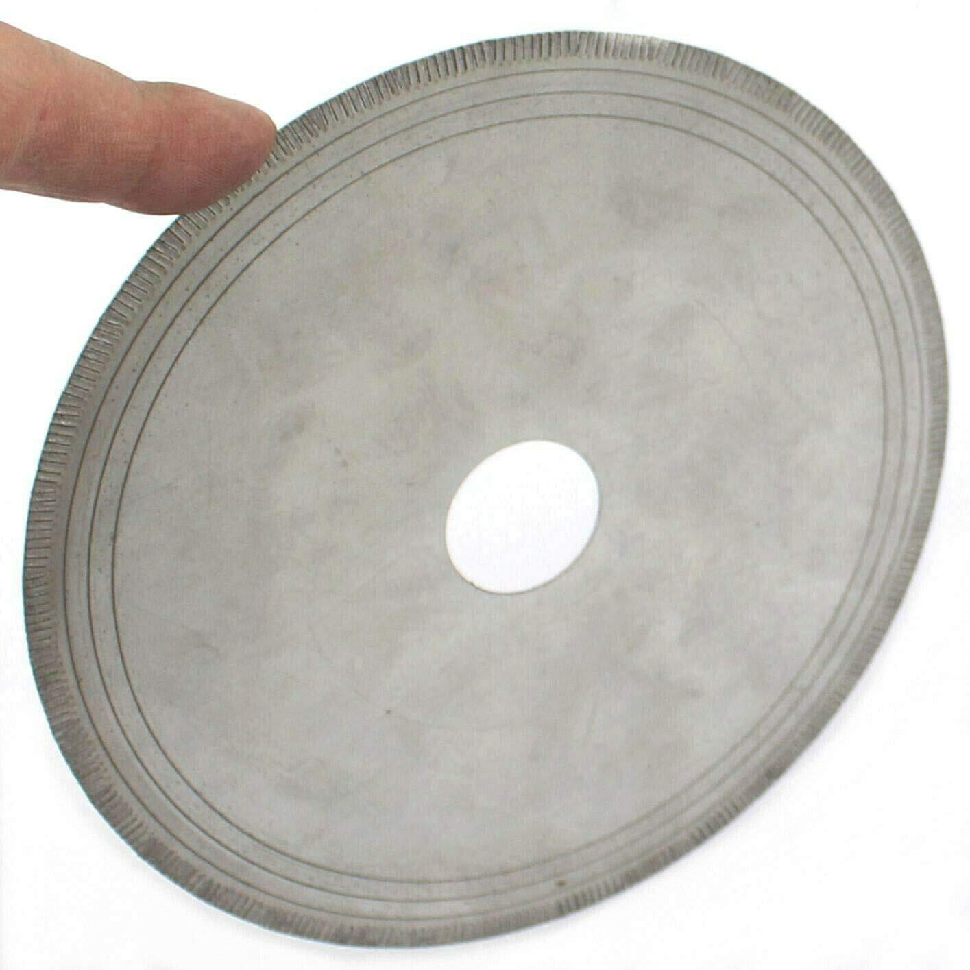 6-10″ inch 150-250mm Diamond Lapidary Saw Blade Notched Thin Rim Tools for Stone