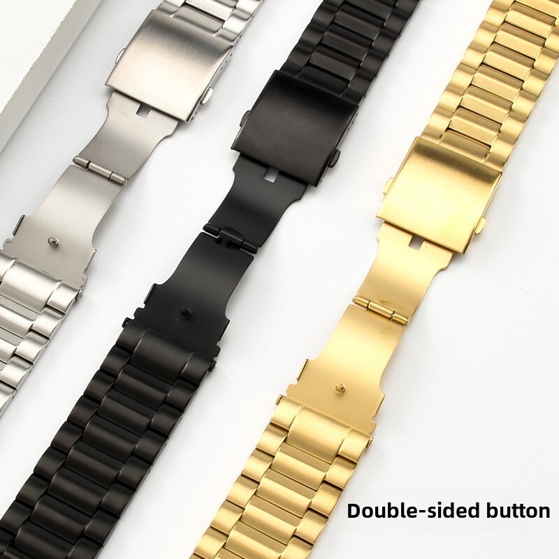 Solid Stainless Steel Bracelet Watch Band Straps Mens 22 24 26 28mm for Diesel