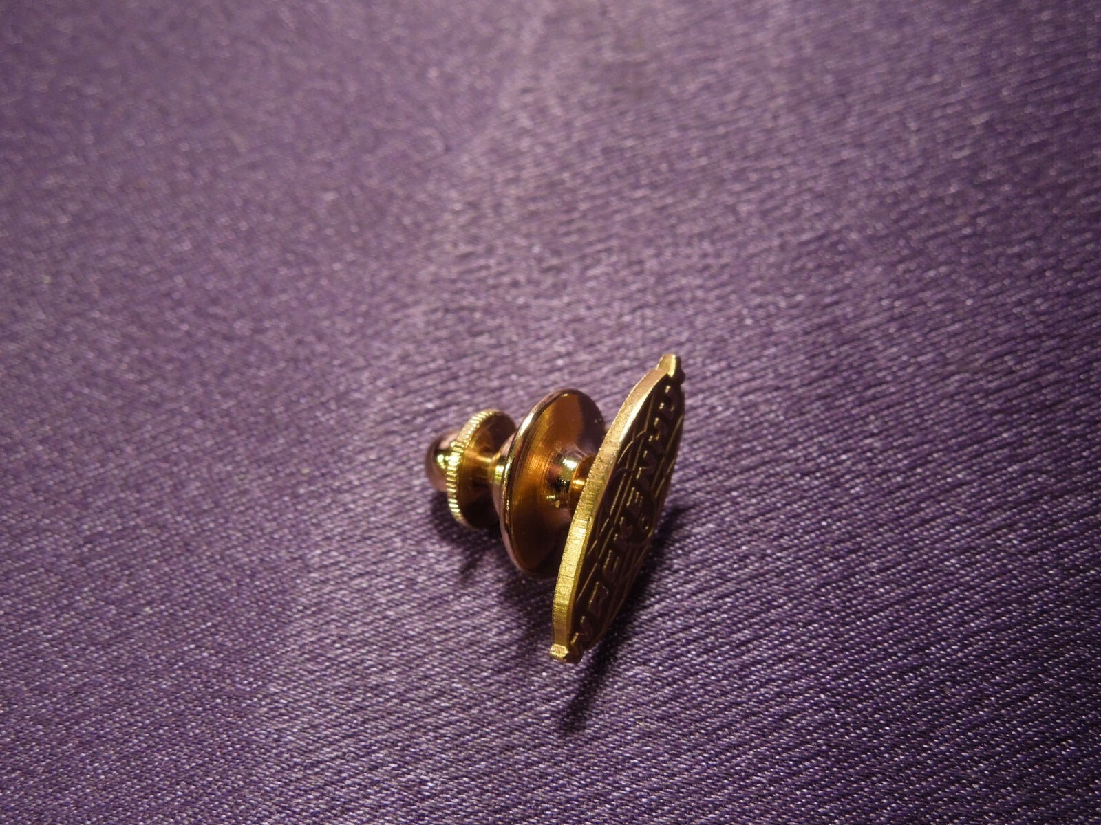 1/5 10K Gold Filled Wackenhut 5 Security CTO Tie Tack