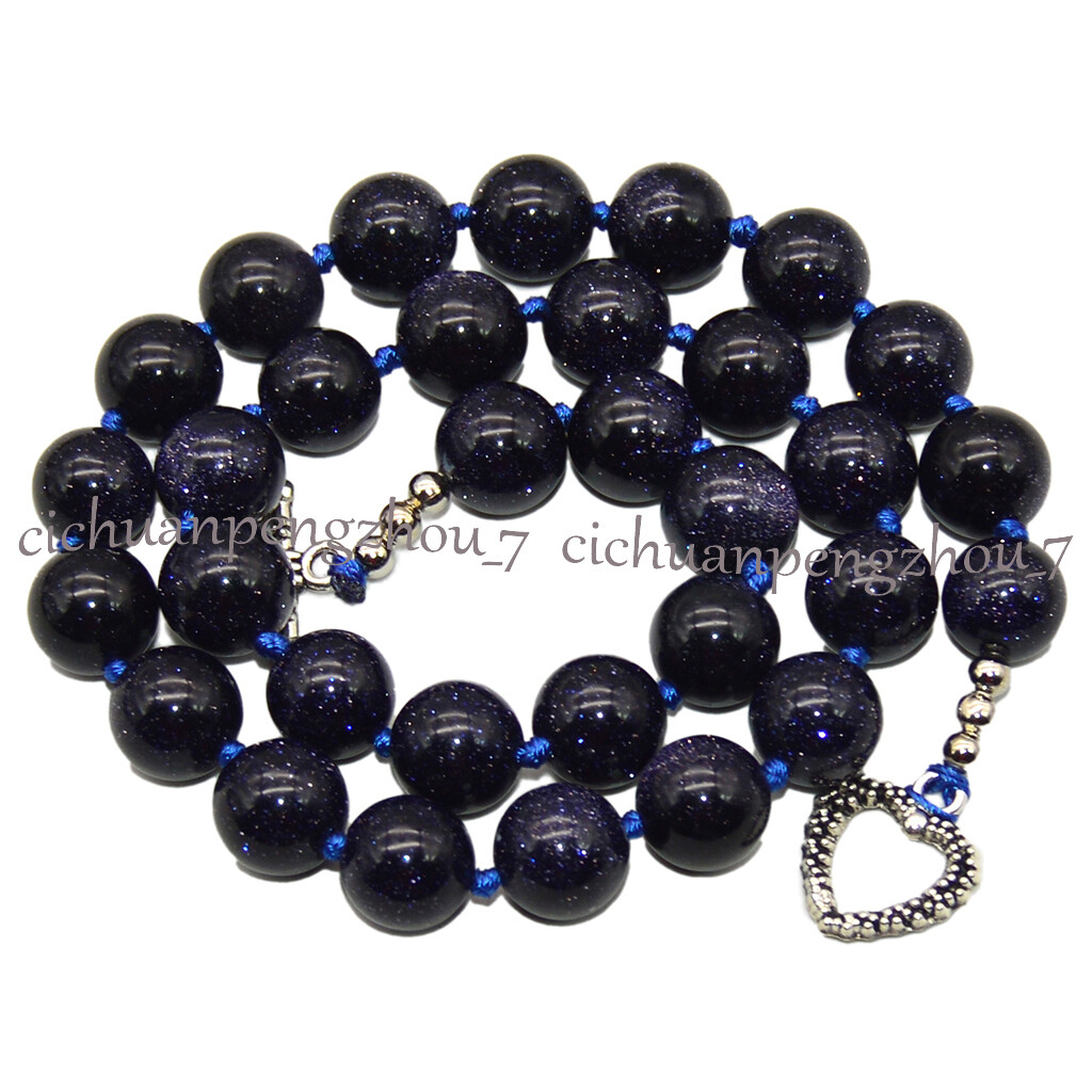 Natural 6/8/10/12/14mm Round Multicolor Gemstone Beaded Jewelry Necklace 18”