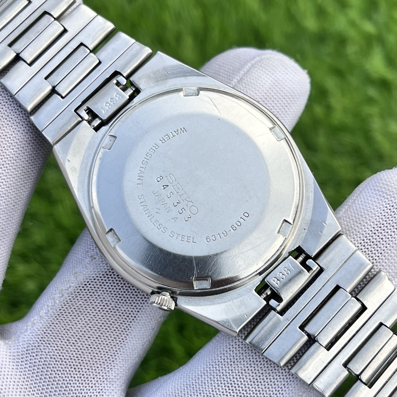 Vintage Seiko 5 Automatic 17J Dress Formal Japan Made Men’s Watch 6319-6010