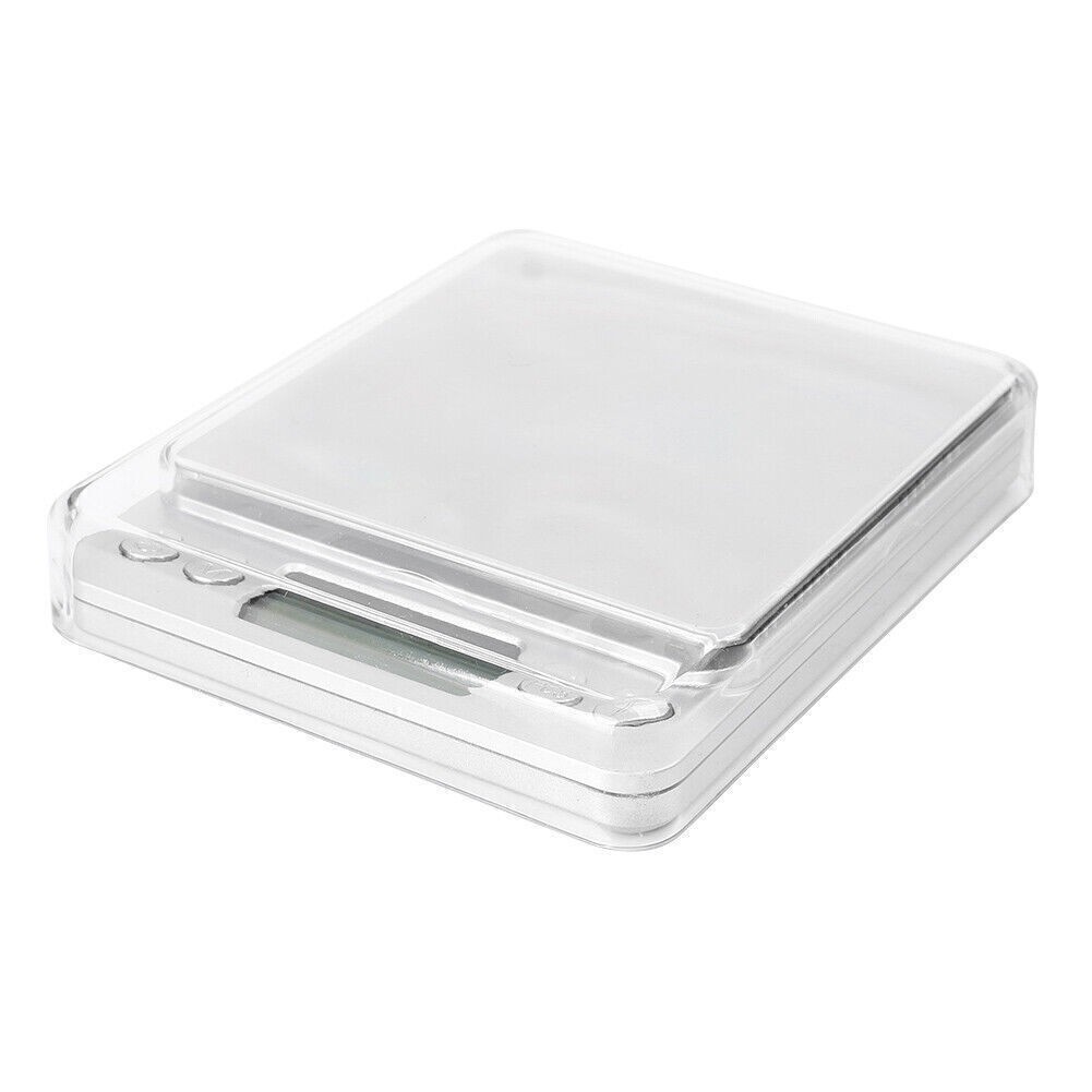 Electronic Balance Digital Pocket Scale Jewelry Weight w/ 2pc tray3000g x 0.01g