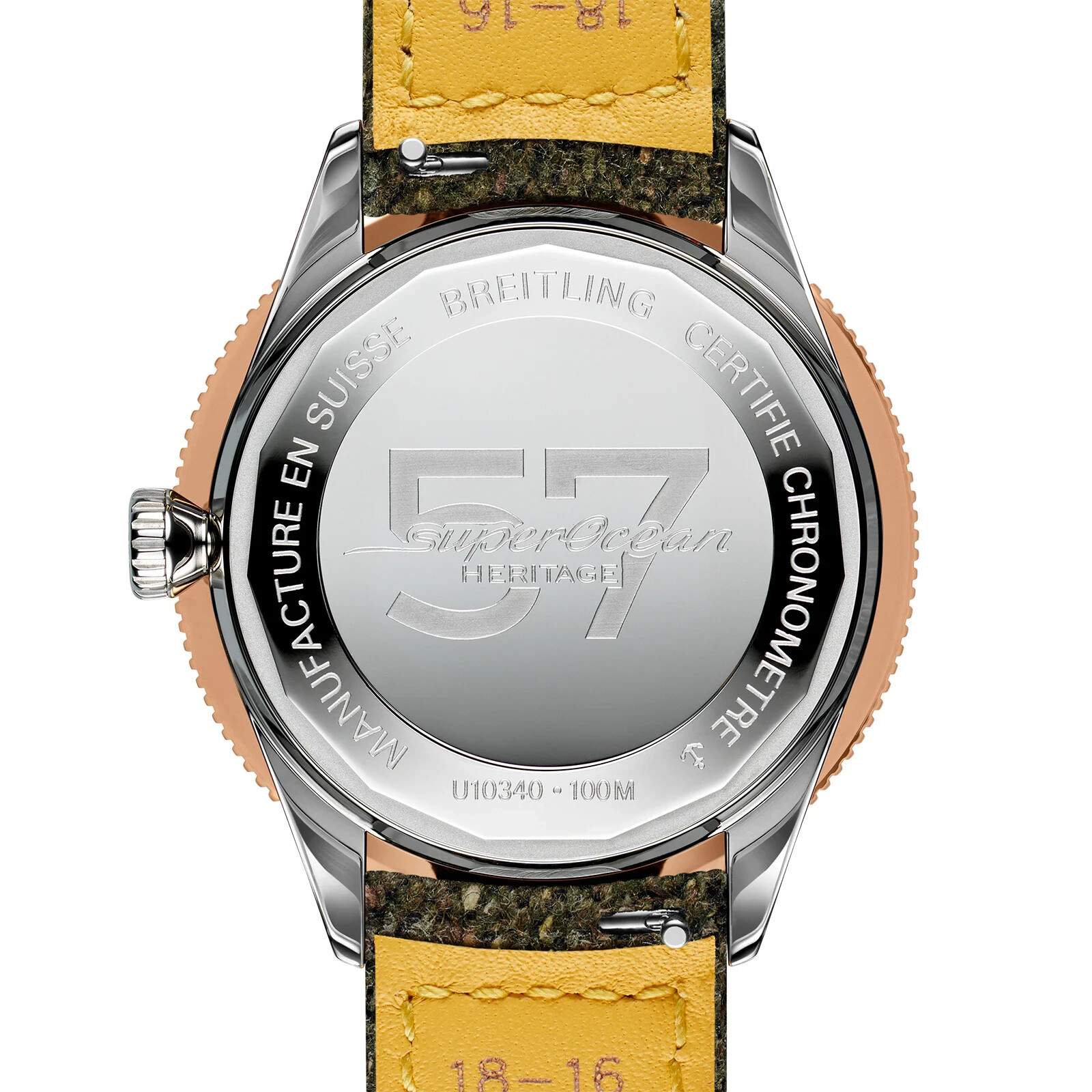 Breitling Superocean Heritage 57 Highlands Capsule Mustard Dial U10340281I1A1