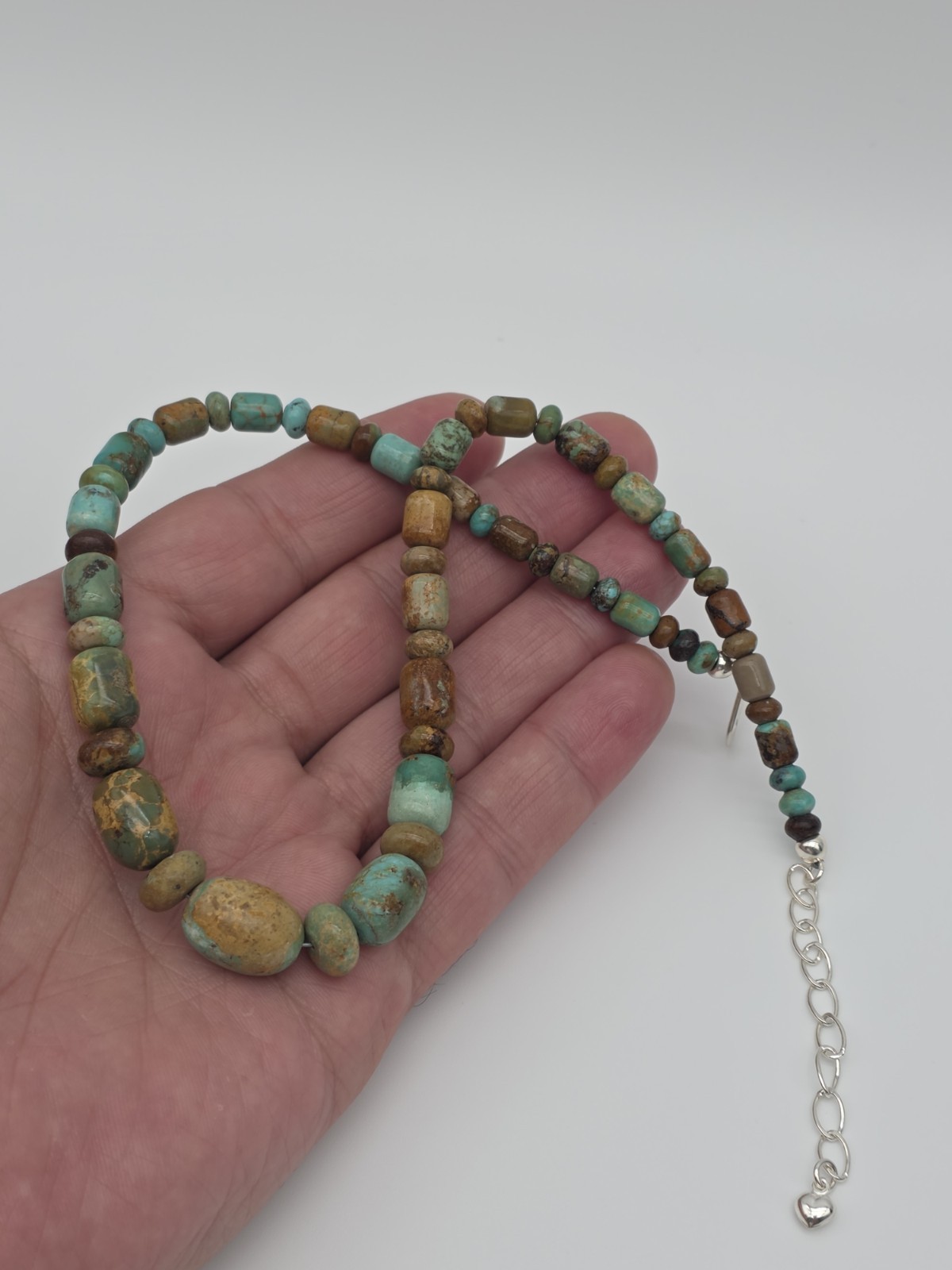 dtr jay king sterling silver 925 Multi Color Turquoise Necklace