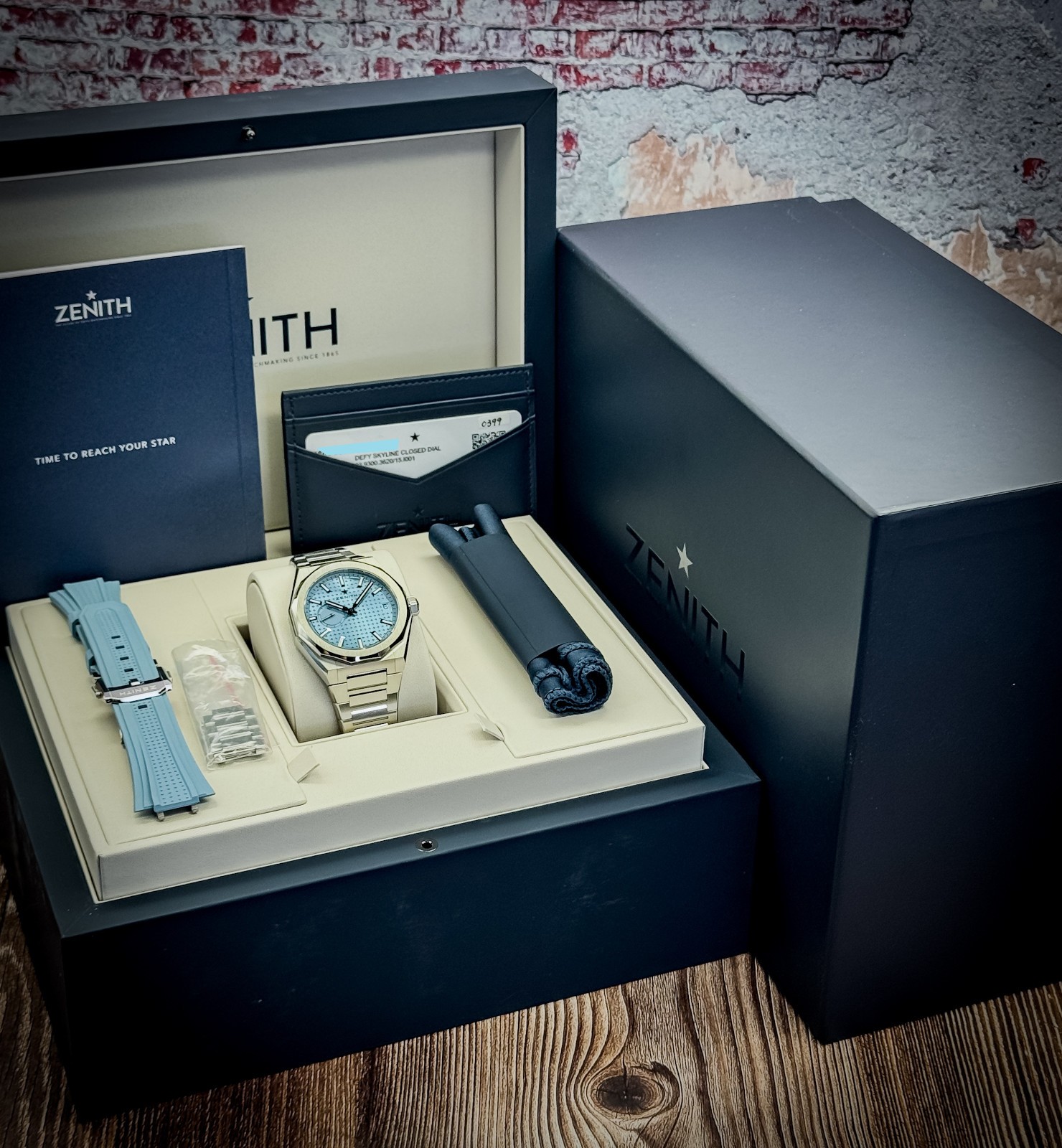 Zenith Defy Skyline Boutique Edition Ice Blue 41mm 03.9300.3620/15.I001 – B&P