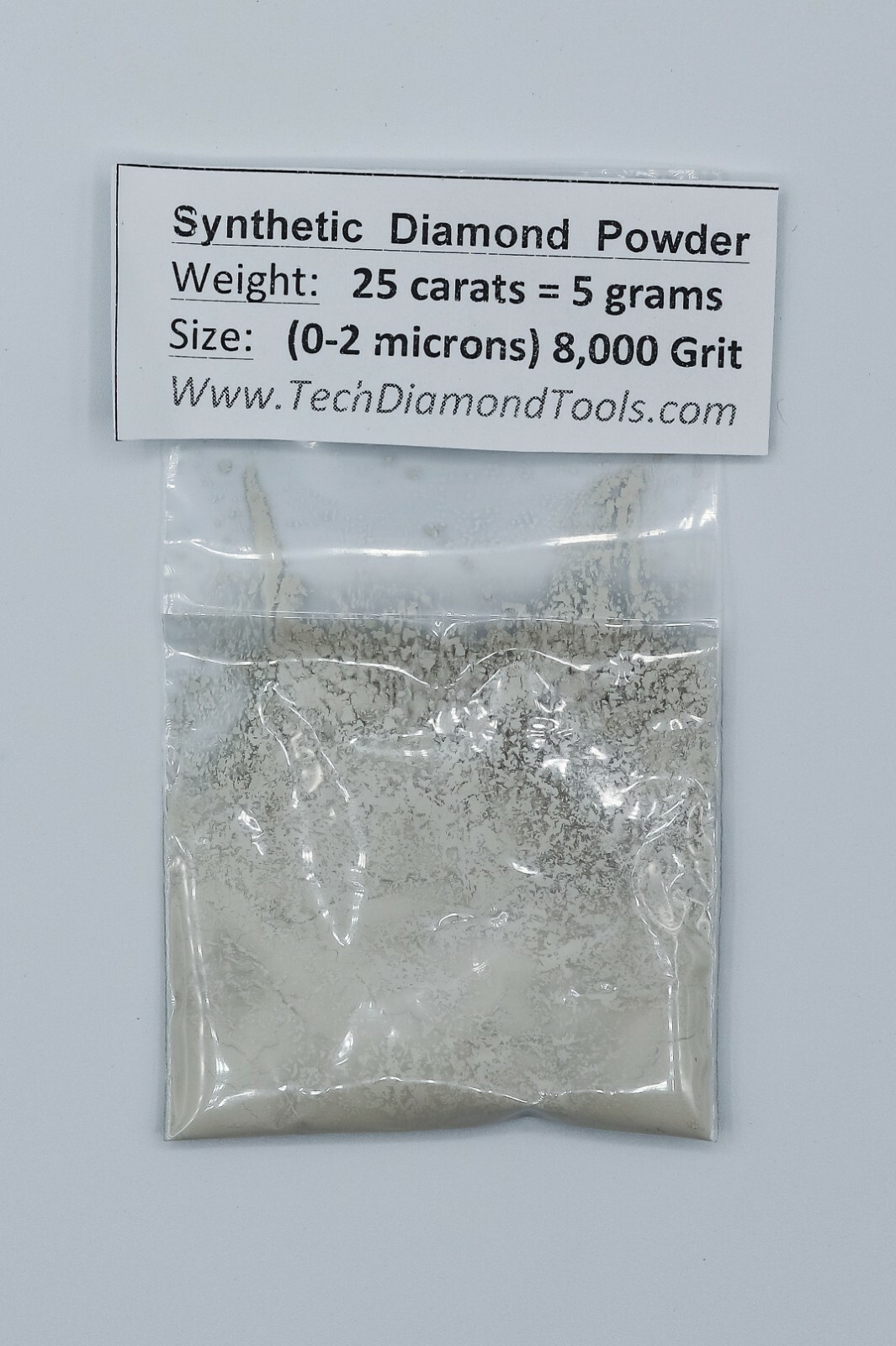 Polishing Lapping Diamond Powder 200.000 to 400 Grit Mesh Weight 25 Carat 5 Gram