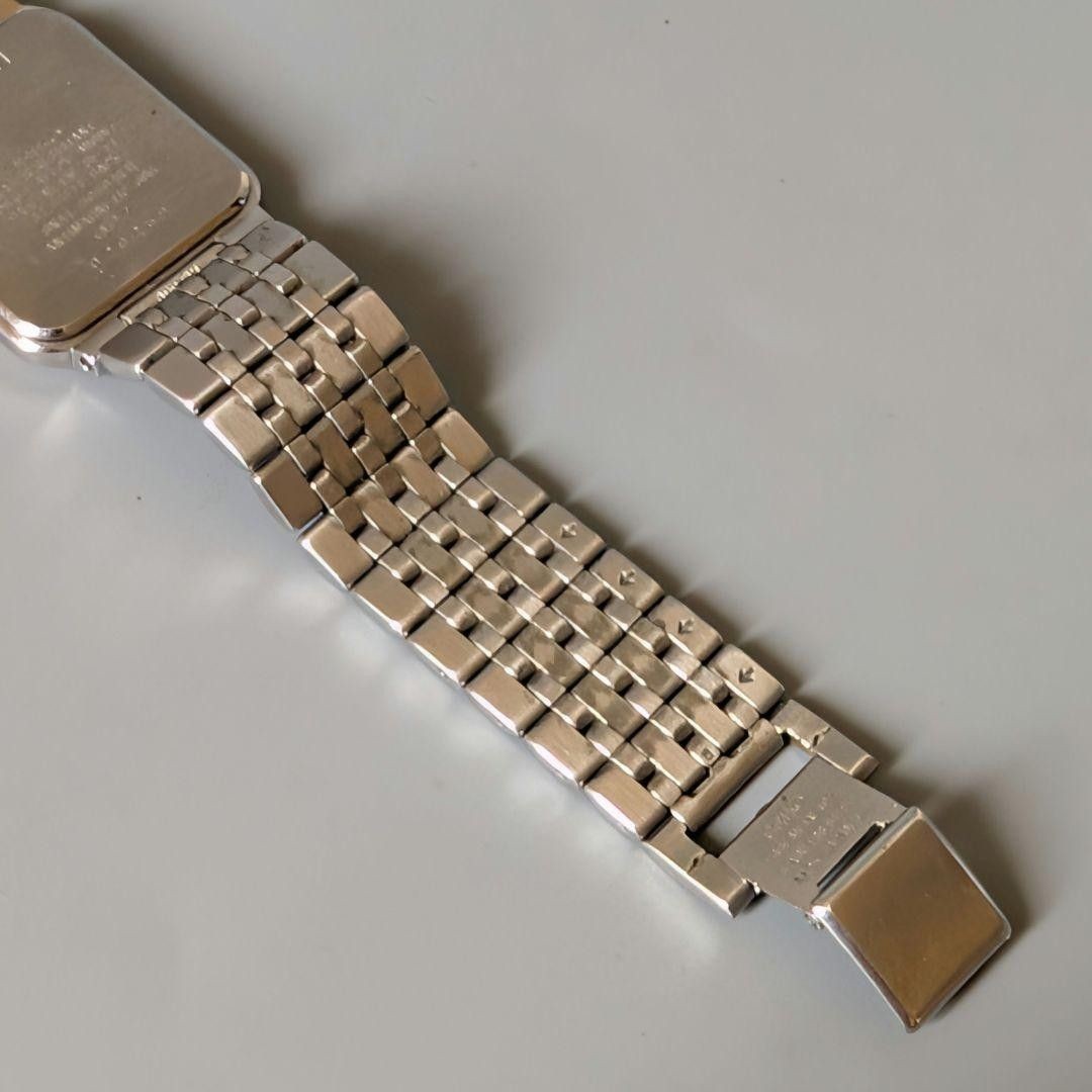 Working item excellent condition SEIKO Session square men’s wristwatch