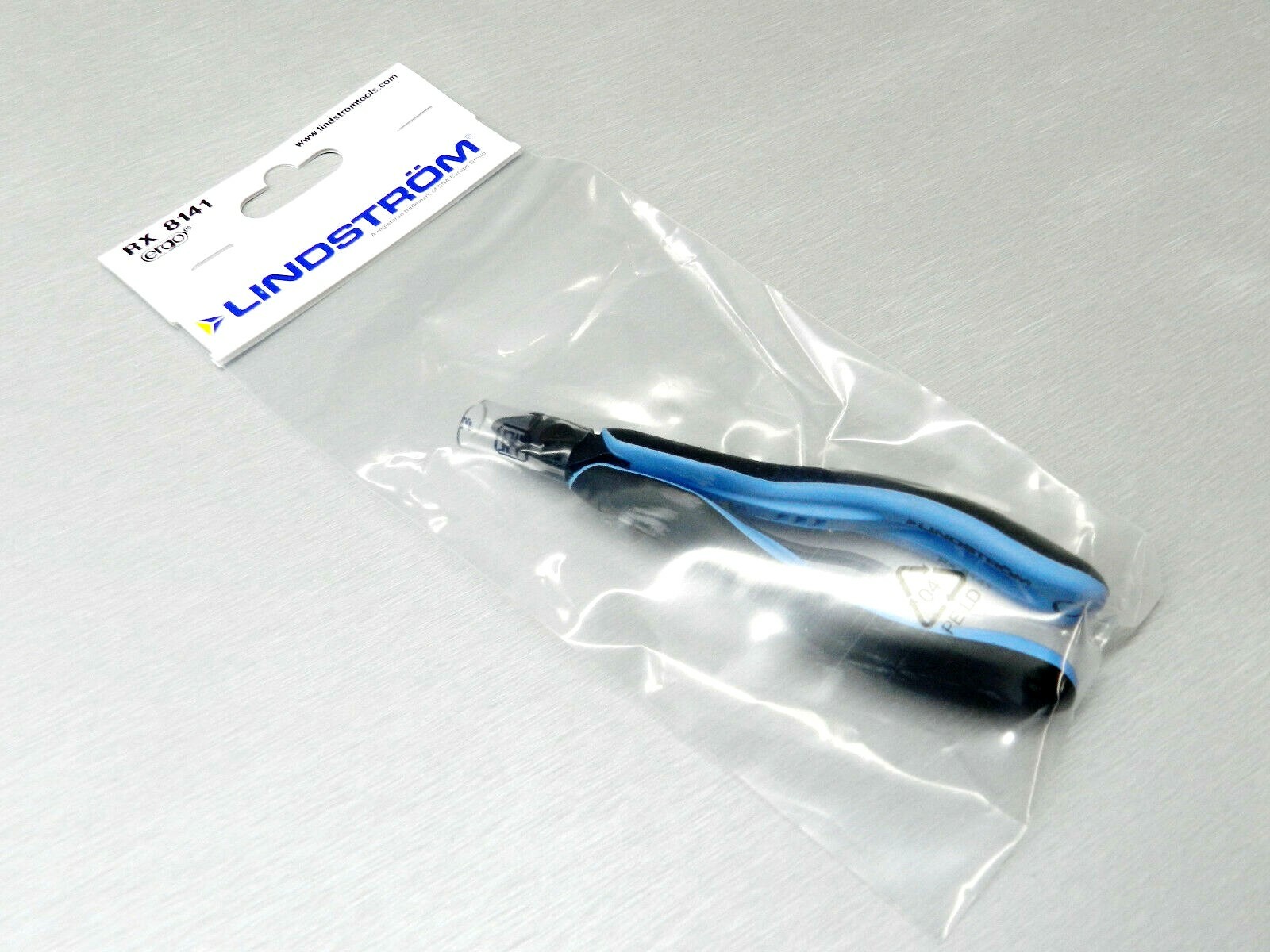 Lindstrom RX8141 Flush Cutter Ergonomic Small Head Side Cutting Pliers 8141 RX