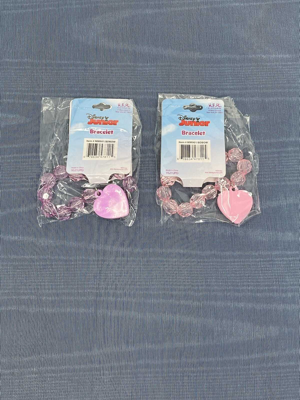Amscan Disney Minnie Mouse Bead Bracelet Kids Accessories New