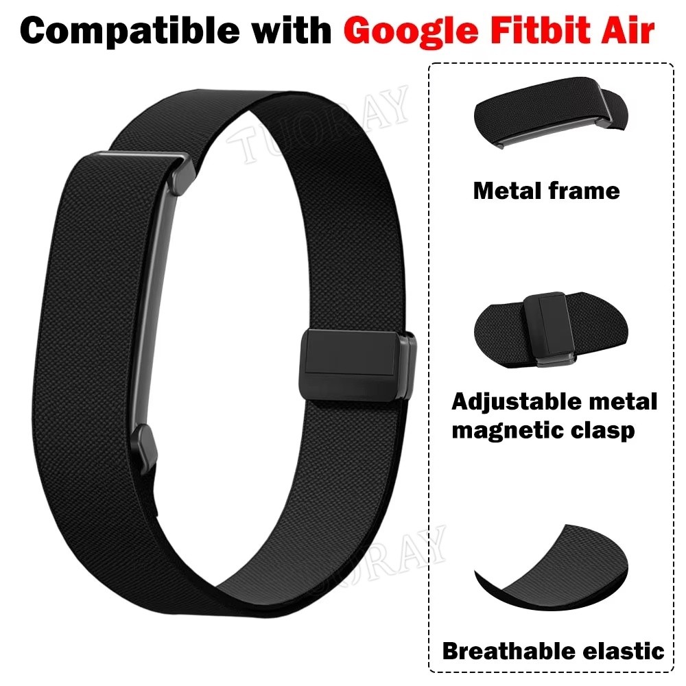 New Nylon Weave Bicep Band Strap for Google Fitbit Air Wristband & Bicep Armband
