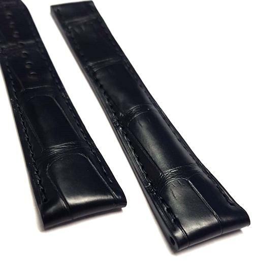 OMEGA Speedmaster Moonwatch Strap 98000008 black 20mm 35705000 1998/840 *GENUINE