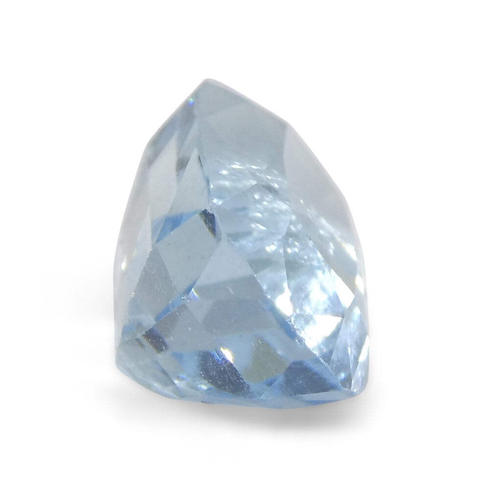 3.54ct Cushion Blue Aquamarine from Brazil