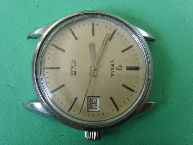 Vintage YEMA 17J Mechanical Manual Watch