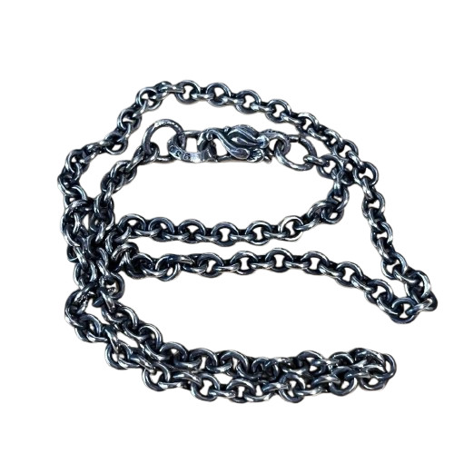 Zocalo Chain Necklace Pendant Silver 925 950 Length 40cm Japan Made