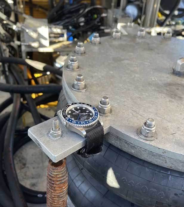 OCEANEVA WAVERACER METEORITE SWISS MADE 41 JEWEL AUTOMATIC CHRONO SAPPHIRE WATCH
