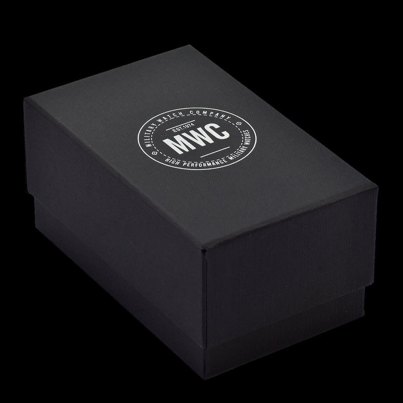 MWC 100m WR Retro Pattern General Service Watch.Ships from USA