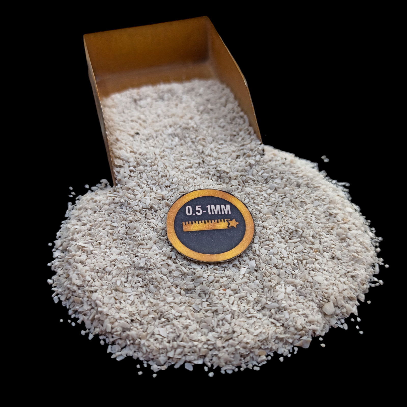 White Opal Crushed Sand Powder 0.5-1mm | Crafting, Jewelry, Wood Inlay