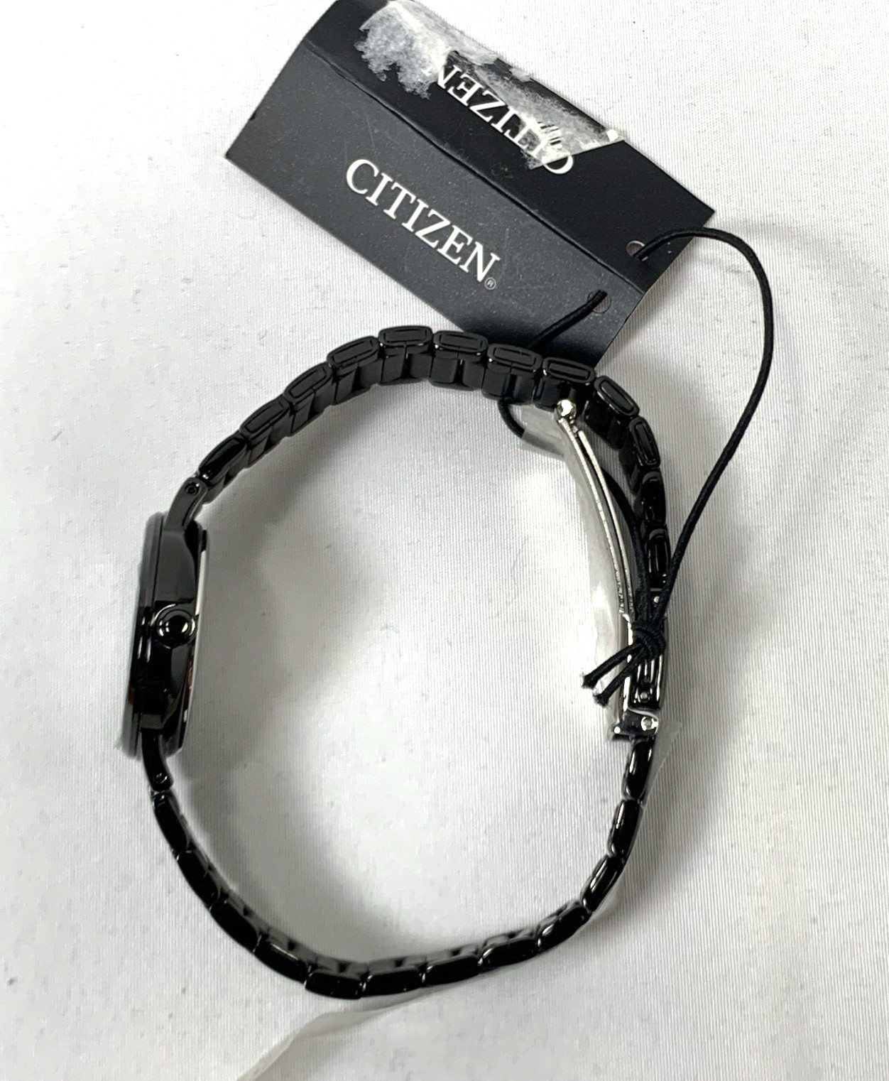 Citizen Quartz Watch Womens G011-S106877 Black Metal Bracelet Japan NEW BATTERY