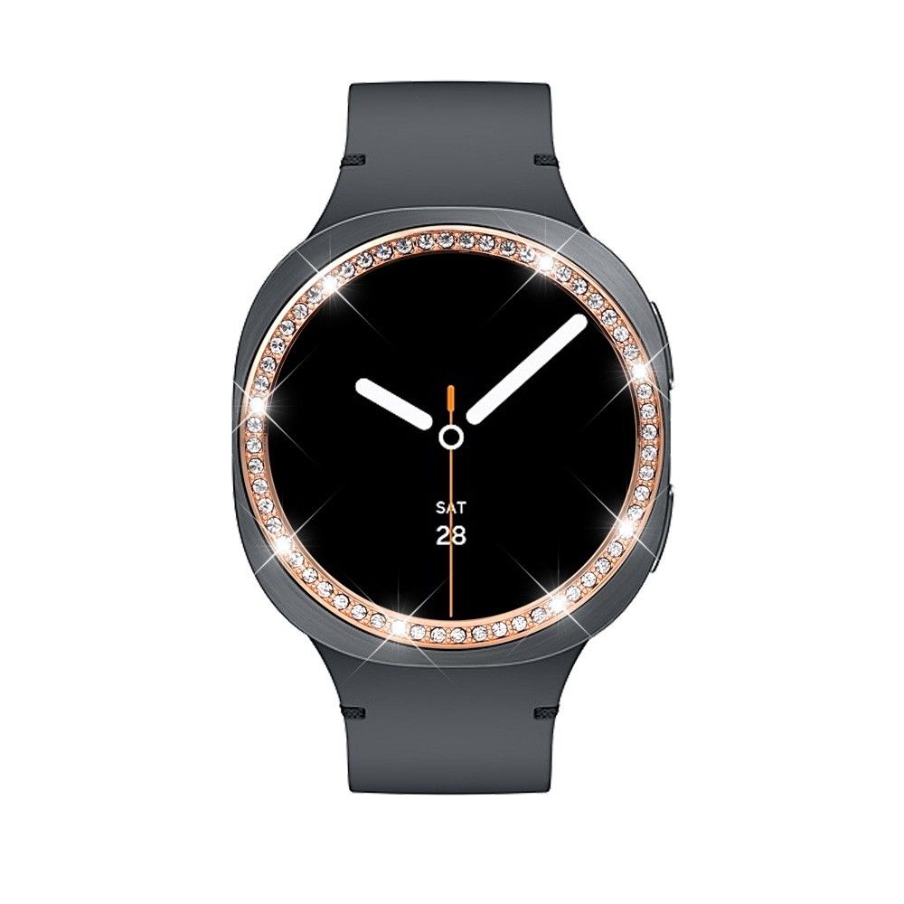 Metal Case Diamond Bezel Frame Cover For Samsung Galaxy Watch 8 7 6 5 4 40/44MM