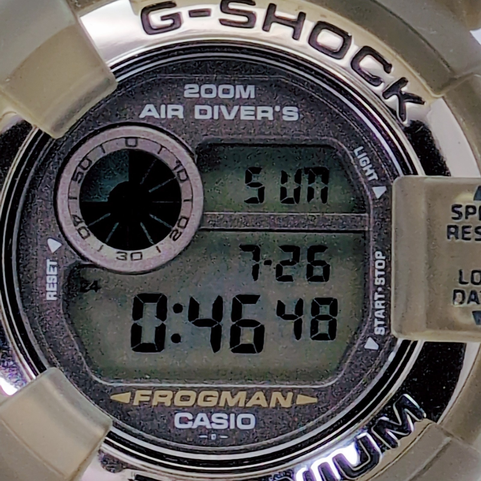 CASIO G-SHOCK FROGMAN DW-8200MS-8T Men in Smoke Titanium Japan