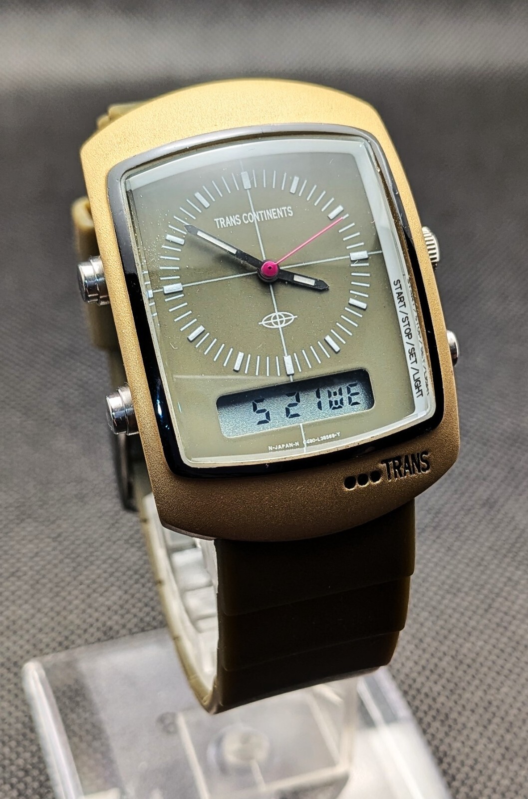 Citizen Collaboration Trans Continents Ana Digi Vintage Watch